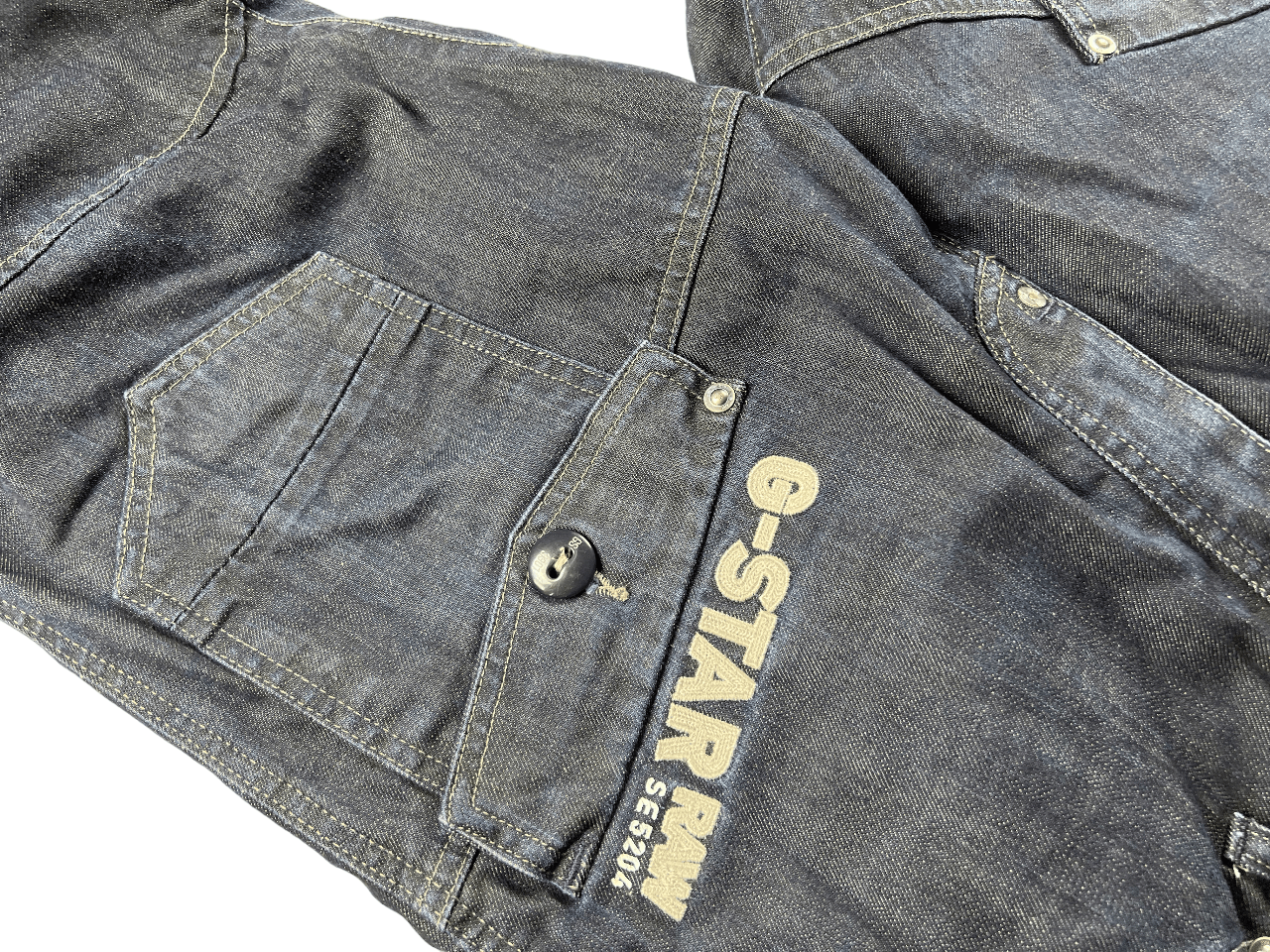G-Star × Vintage Vintage G-star Cargo Denim Jeans 36x32 Size US 36 / EU 52 - 3 Thumbnail