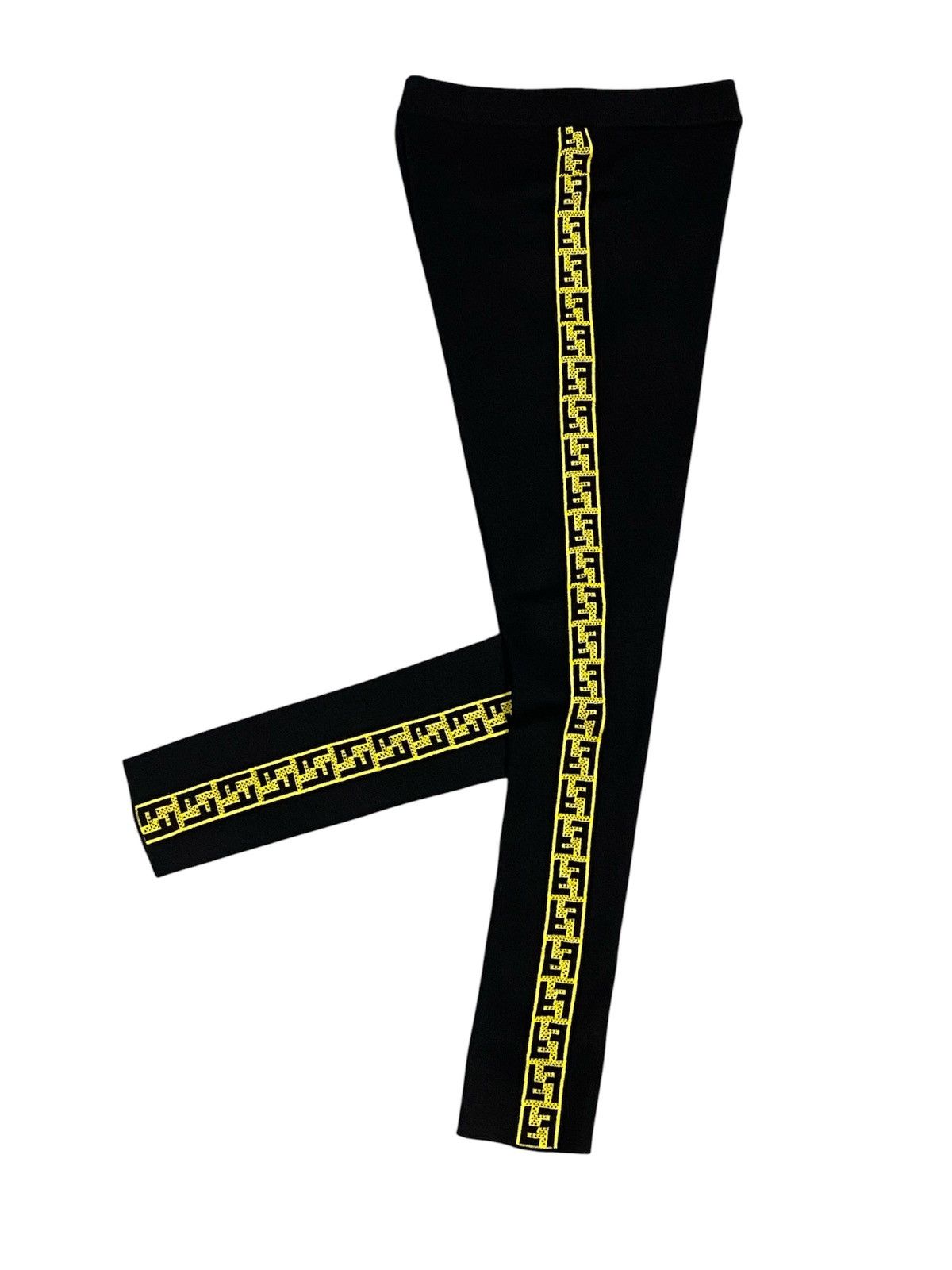 Fendi Fendi FF Tape Wool Leggings Size 28" / US 6 / IT 42 - 2 Thumbnail