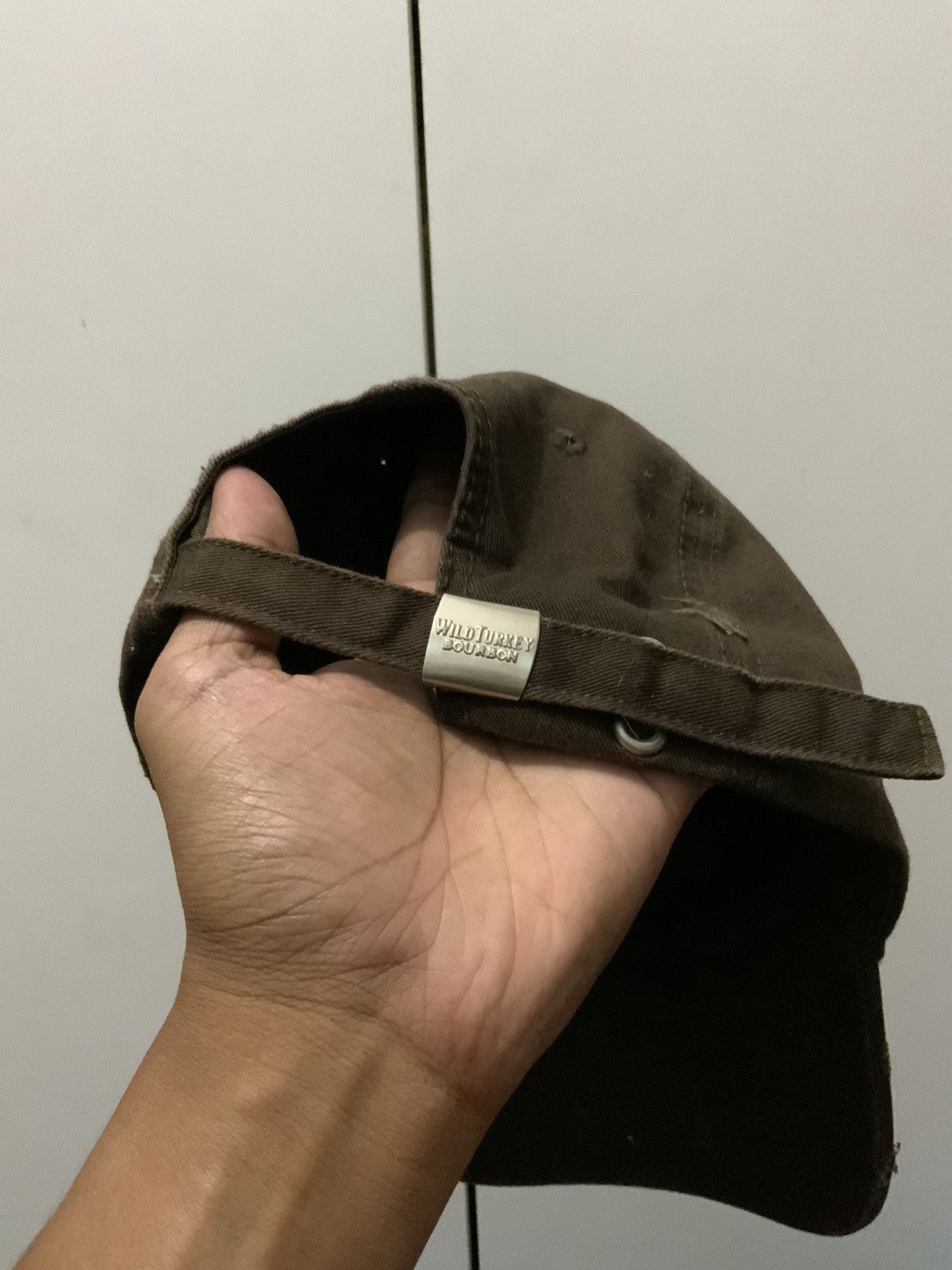 Japanese Brand Wild Turkey Bourbon Distressed Brown Archive Hat Size ONE SIZE - 10 Thumbnail