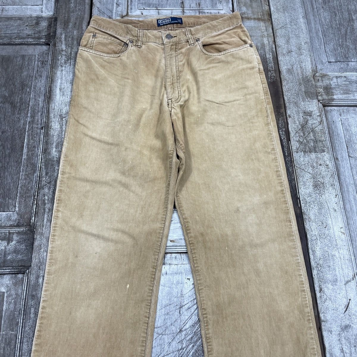 Polo Ralph Lauren × Vintage Corduroy Vintage Polo Ralph Lauren Distressed Pant Size US 31 - 3 Thumbnail