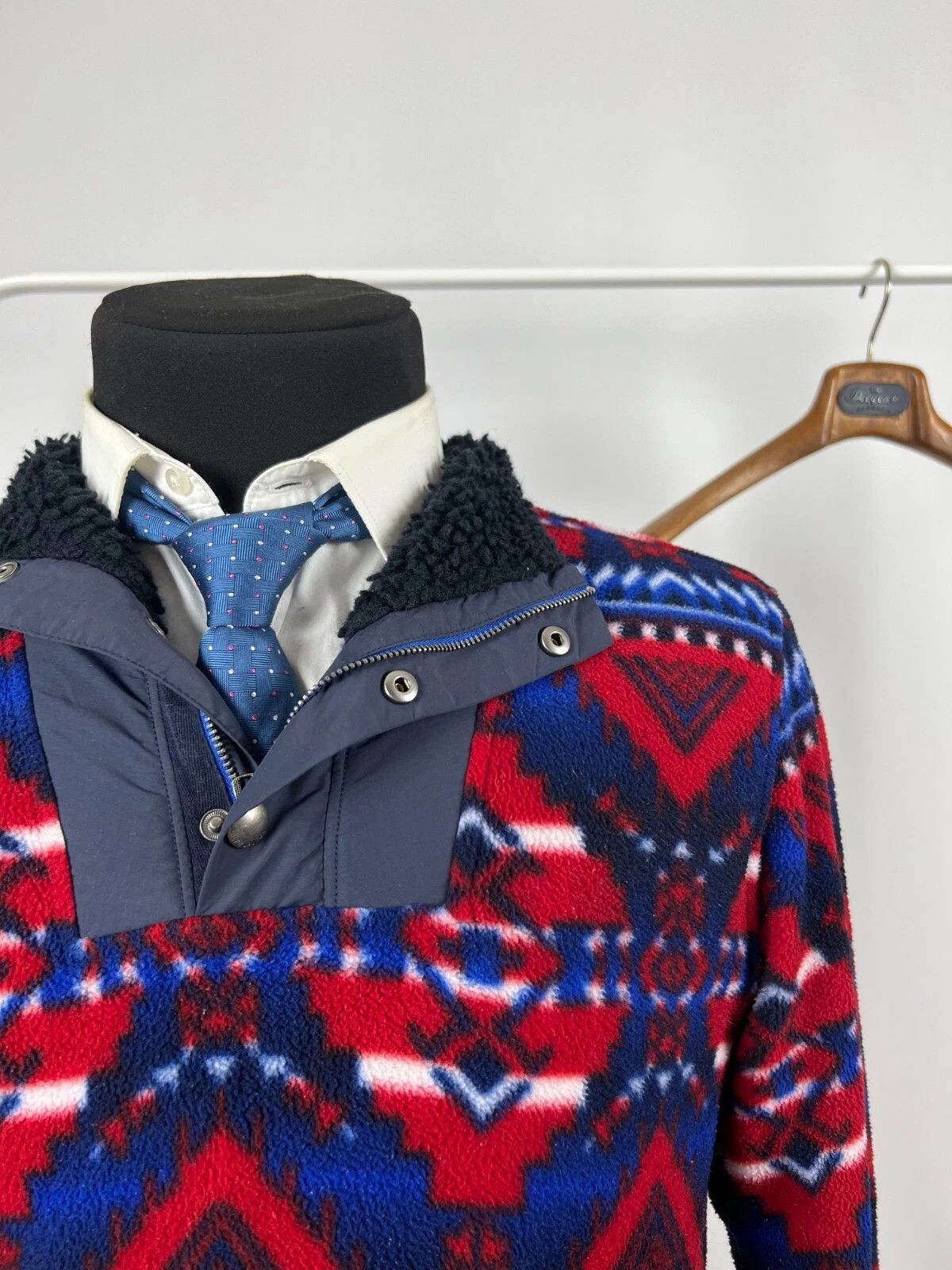 Polo Ralph Lauren Polo Ralph Lauren Aztec Navajo 1/4 Zip Anorak Fleece S-M Size US M / EU 48-50 / 2 - 3 Thumbnail