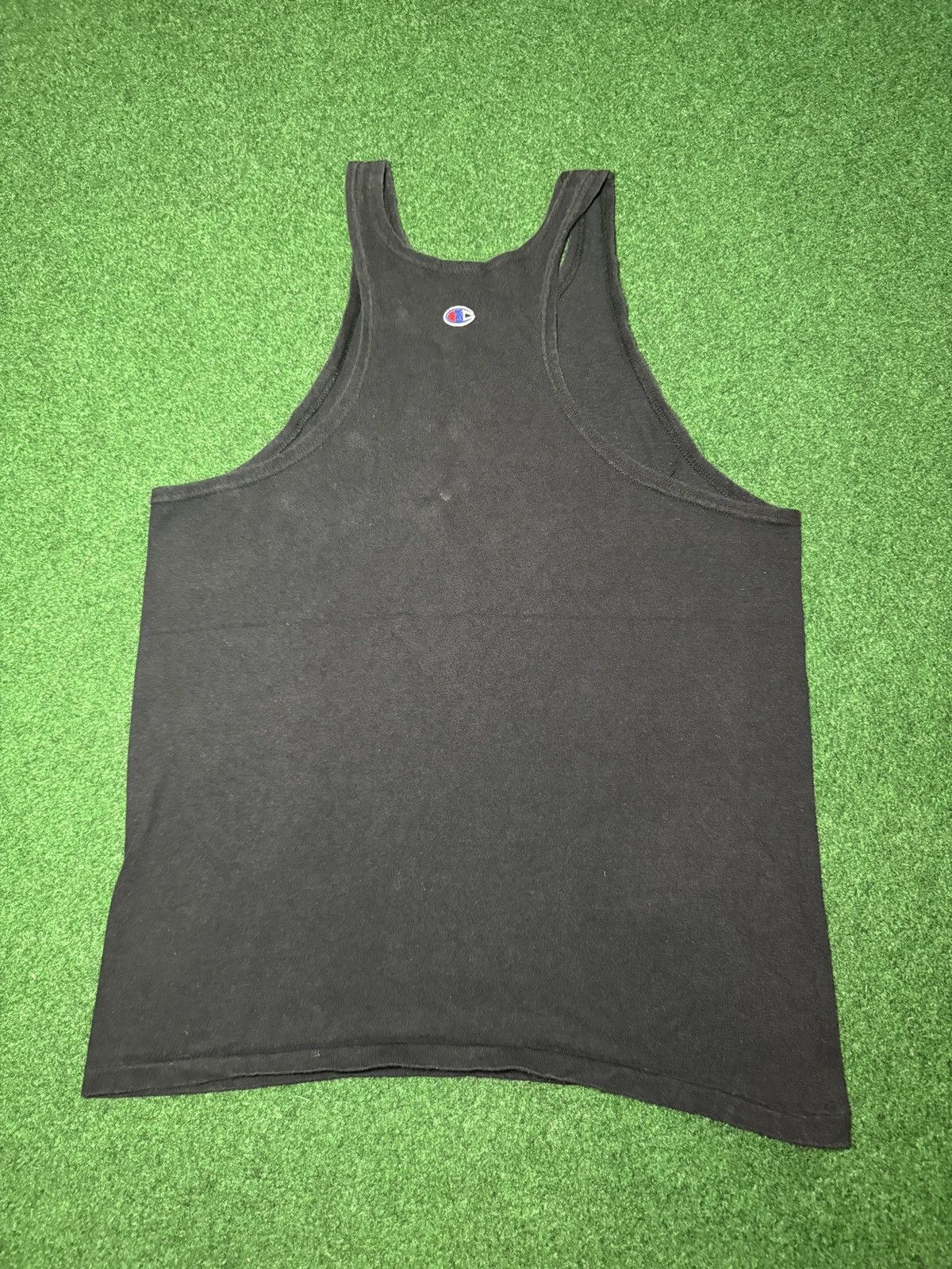 Champion Vintage 90s Champion Black Large Sleeveless Shirt Tank Top Size US L / EU 52-54 / 3 - 4 Thumbnail