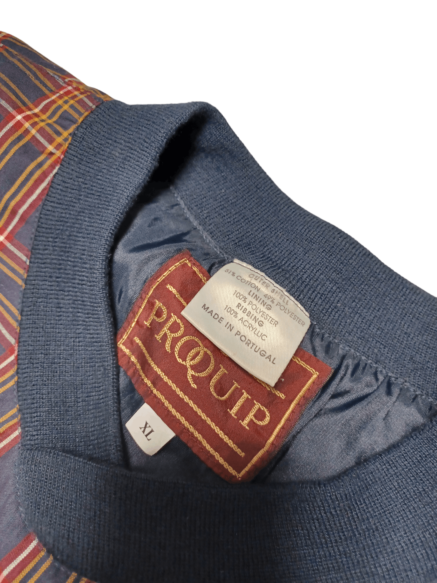 Other 1999 VINTAGE CHECKERED PROQUIP MADE IN PORTUGAL NYLON SSHIRT Size US XL / EU 56 / 4 - 4 Thumbnail