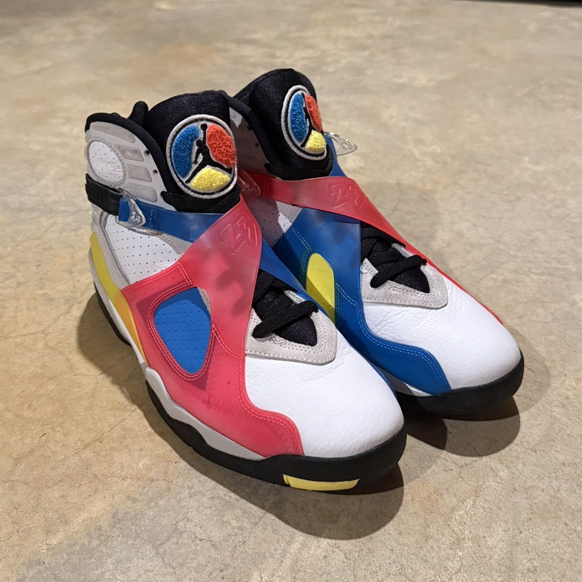 Jordan Brand Air Jordan 8 SP Retro SE White Multicolor 2019 US 11 Size US 11 / EU 44 - 9 Thumbnail