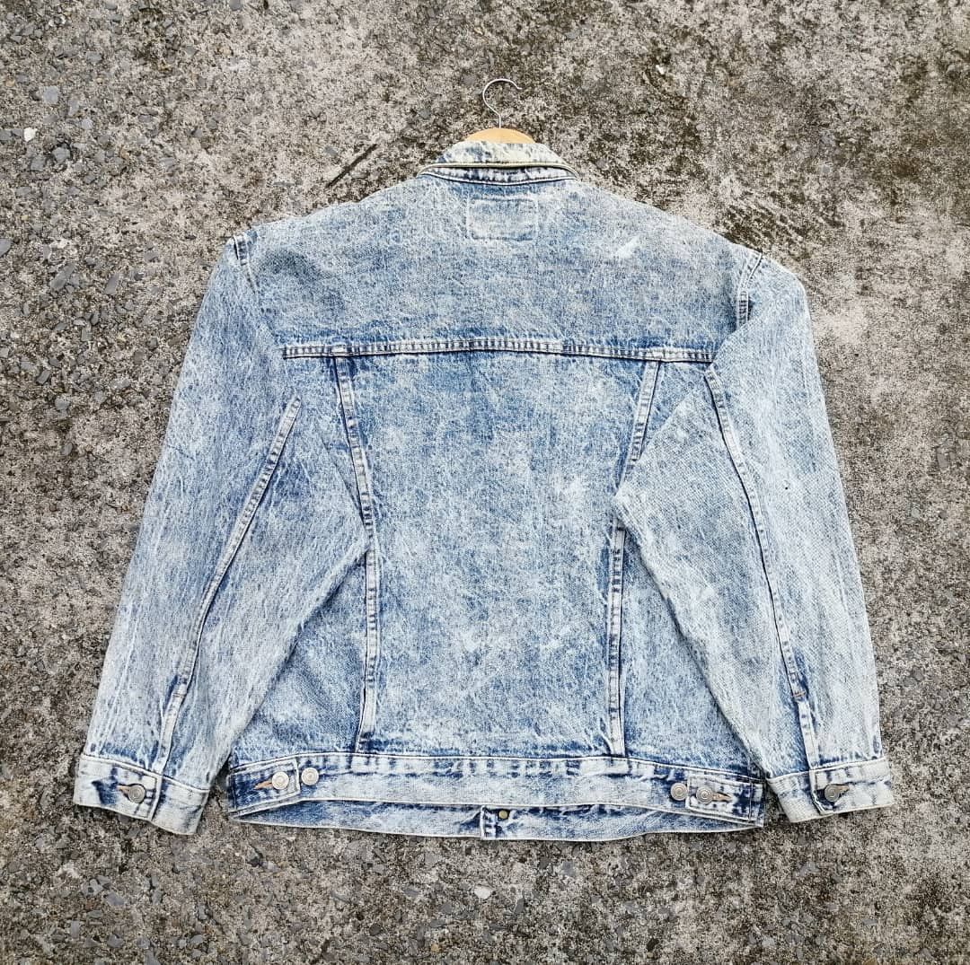 Big John × Vintage Vintage Big John Acid Wash Denim Jacket Size US L / EU 52-54 / 3 - 2 Thumbnail