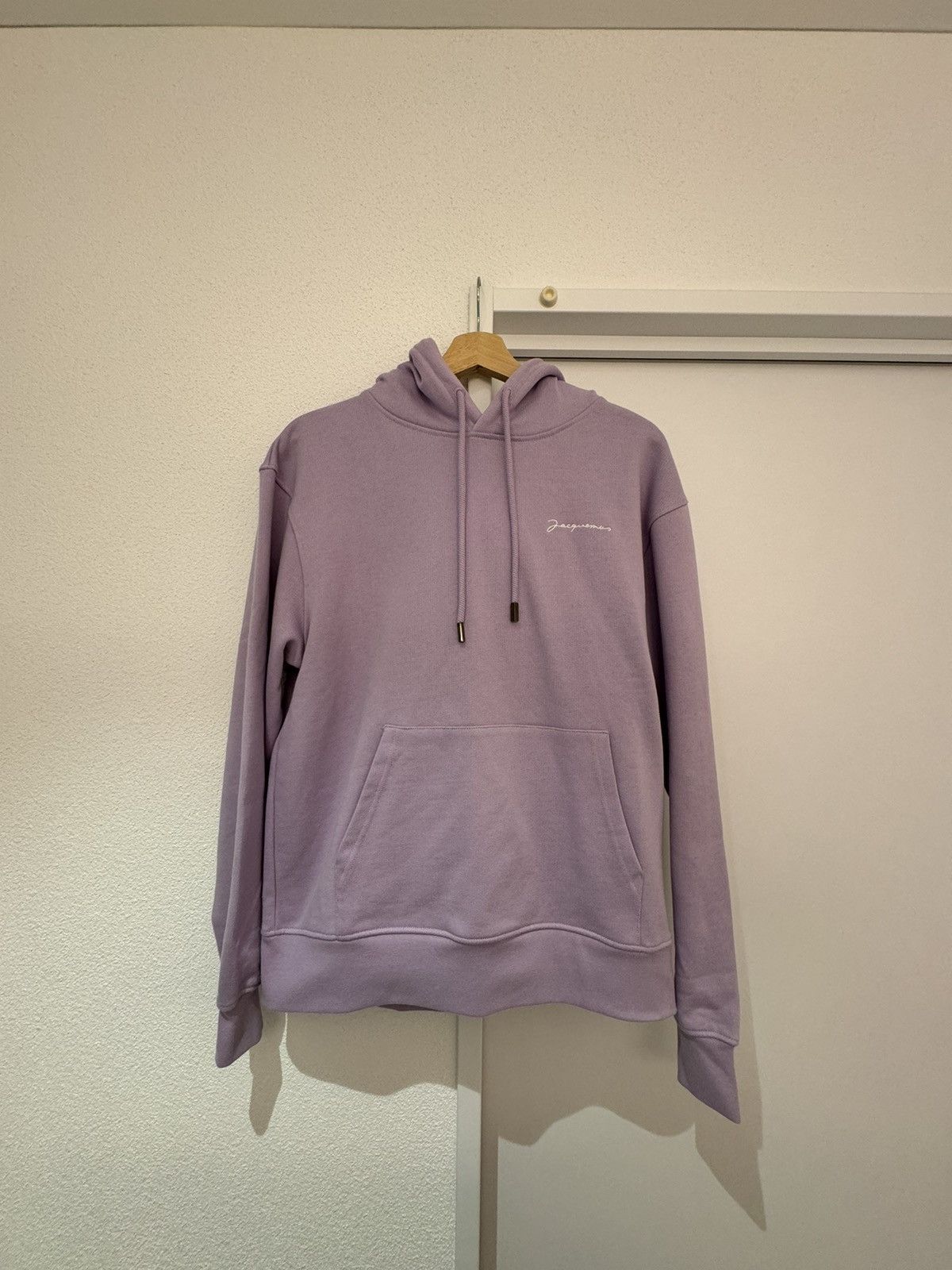 image of Jacquemus Hoodie in Lavender, Women's (Size Small)