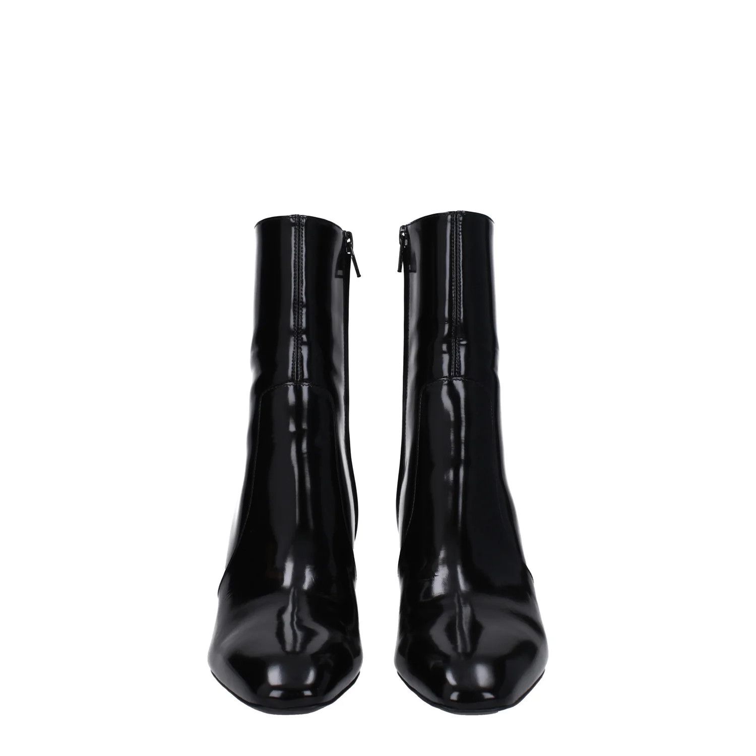 Saint Laurent Paris ob1o1e1124 Leather Ankle Boots in Black Size US 6.5 / IT 36.5 - 3 Thumbnail