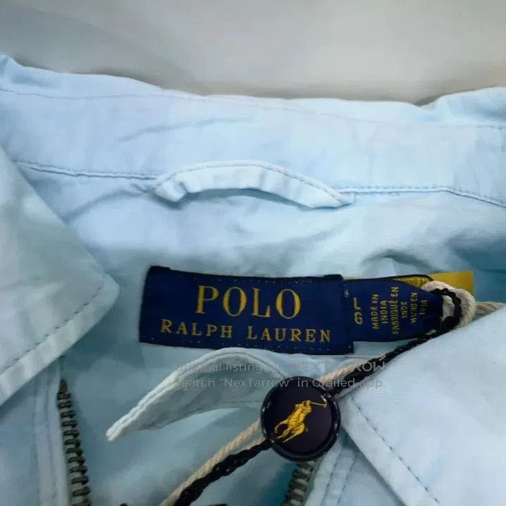 Polo Ralph Lauren Polo Ralph Lauren Solid Embroidered Zip Collar Jacket. Size US L / EU 52-54 / 3 - 4 Thumbnail