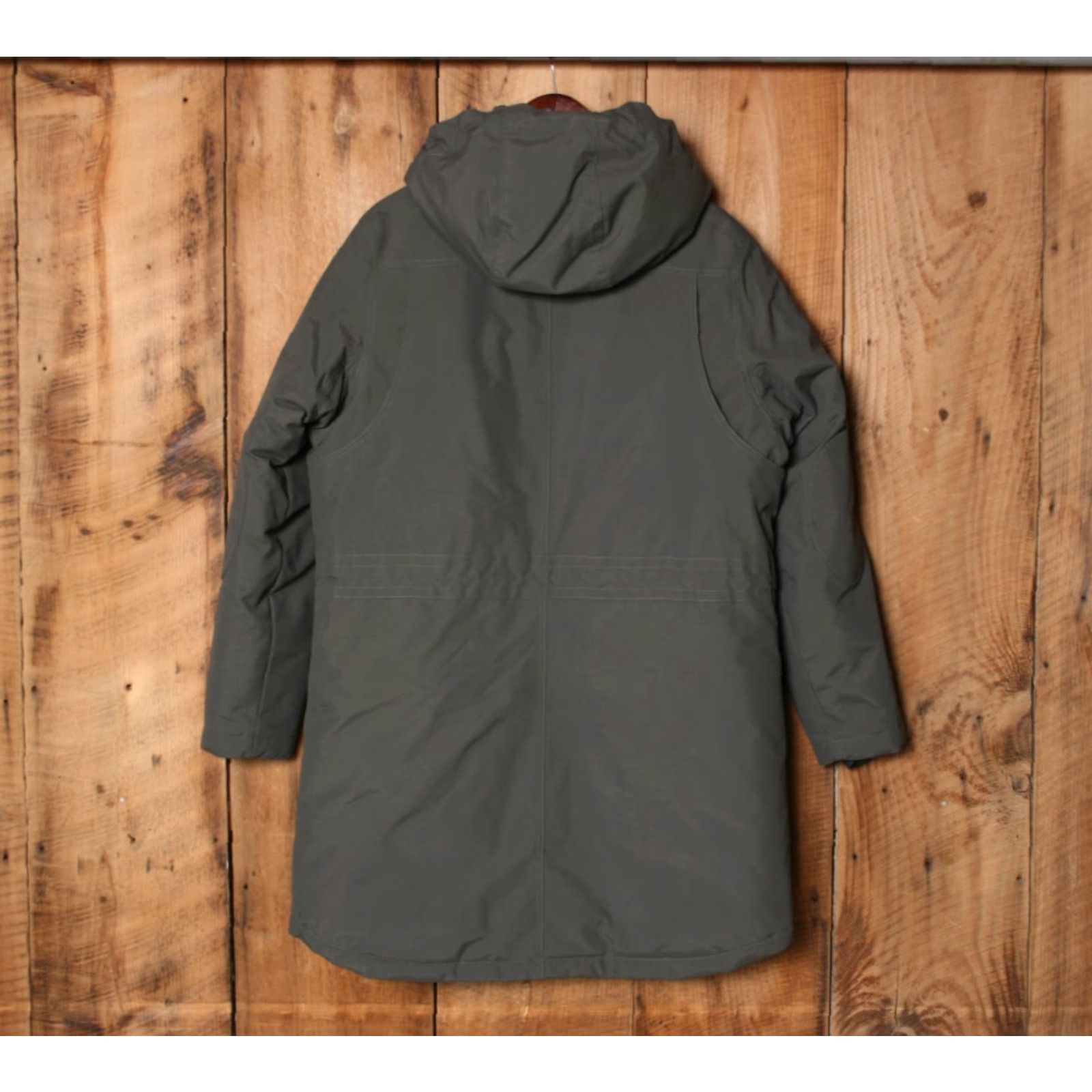 Vintage DULUTH TRADING CO. Gray Duck Down Insulated Hooded Parka Women's Sz. L Coat, Parka, Nylon, Down, Snap, Zip, Size L, Gray - Womens, Women, Coat Size L / US 10 / IT 46 - 7 Thumbnail