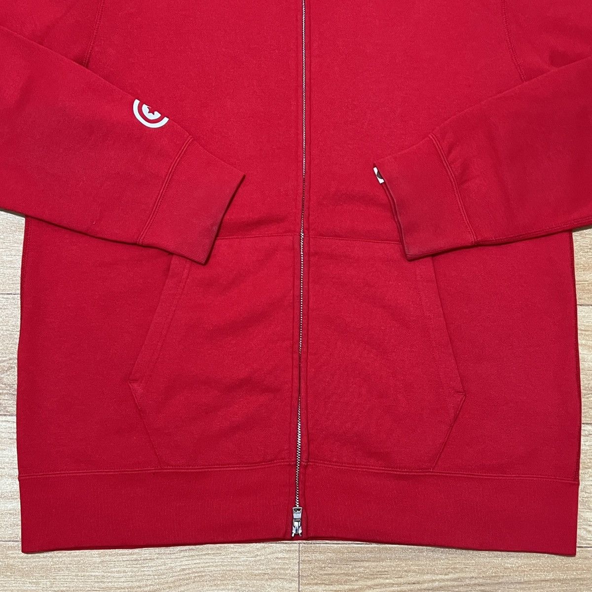 Bape 💥 Bape Red Tiger Zip Up Hoodie 💥 Size US XL / EU 56 / 4 - 6 Thumbnail