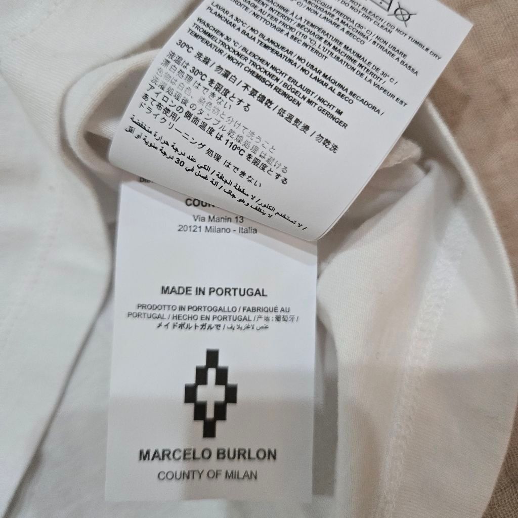 Marcelo Burlon Marcelo Burlon Wings Tee Size S NWOT Size US S / EU 44-46 / 1 - 4 Thumbnail