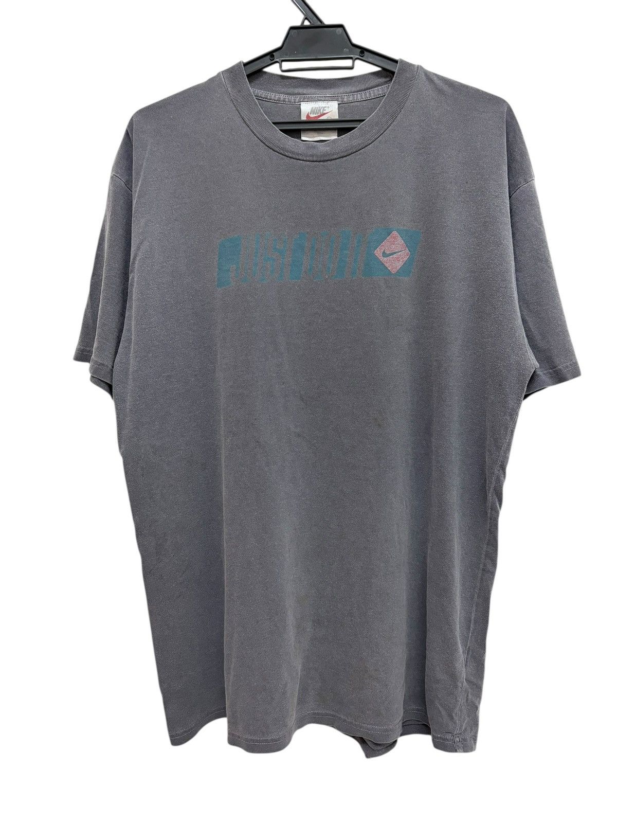 VINTAGE 90s NIKE JUST DO IT SWOOSH AESTHETIC FADE OVERSIZE