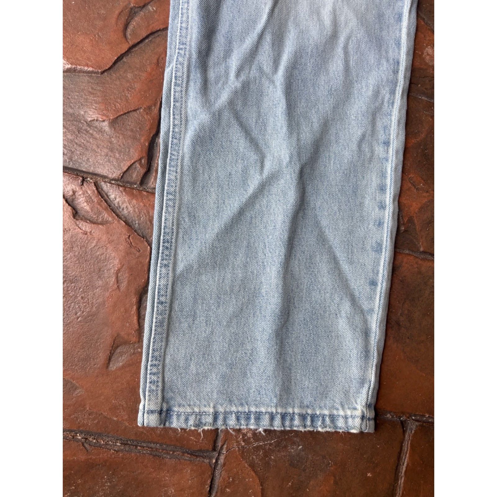 Levi's VINTAGE Levi's Silvertab 34 Jeans 34/32 Blue 90s Grunge Hip Hop Baggy Loose Fit Distressed Denim 5-Pocket Mens Size US 34 / EU 50 - 7 Thumbnail