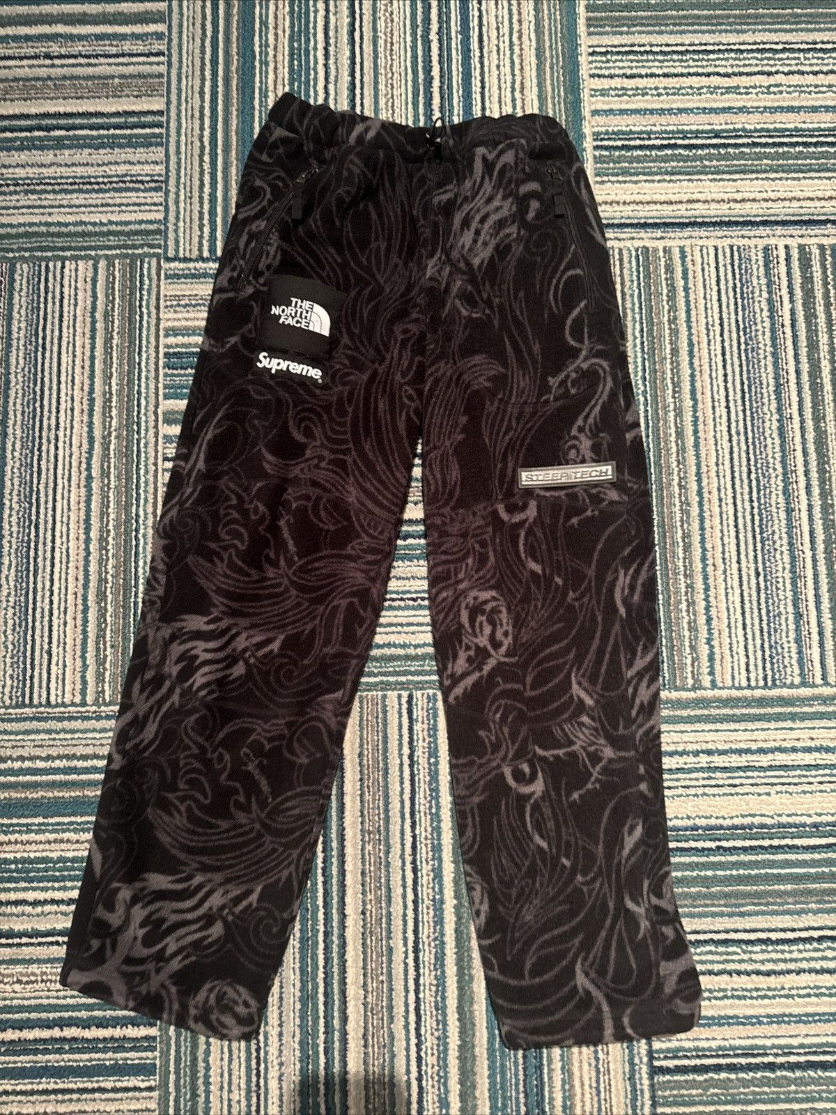 Supreme × The North Face Supreme TNF Steeptech Pants - Black Dragon Size US 30 / EU 46 - 2 Thumbnail