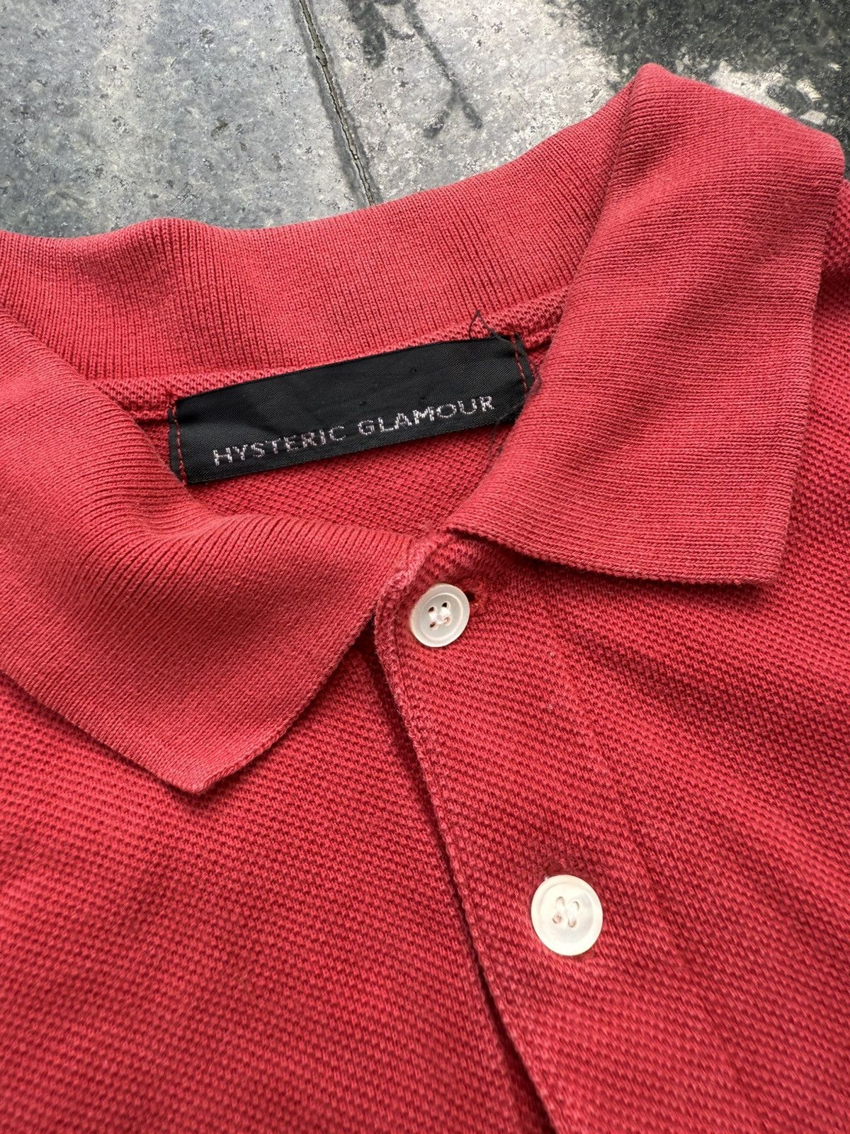 Hysteric Glamour 90’s HYSTERIC GLAMOUR RARE LOGO VINTAGE Y2K POLO RUGBY TEE Size US S / EU 44-46 / 1 - 7 Thumbnail