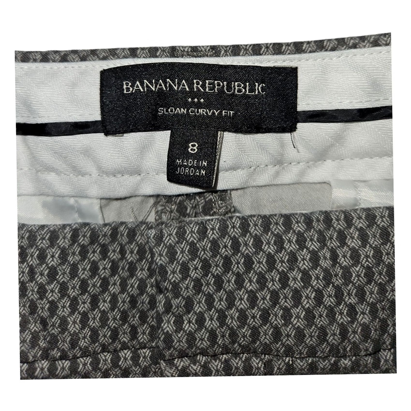 Banana Republic Banana Republic Sloan Curvy Fit Pants Women's Size 8 Gray Preppy Workwear Size 30" / US 8 / IT 44 - 2 Thumbnail