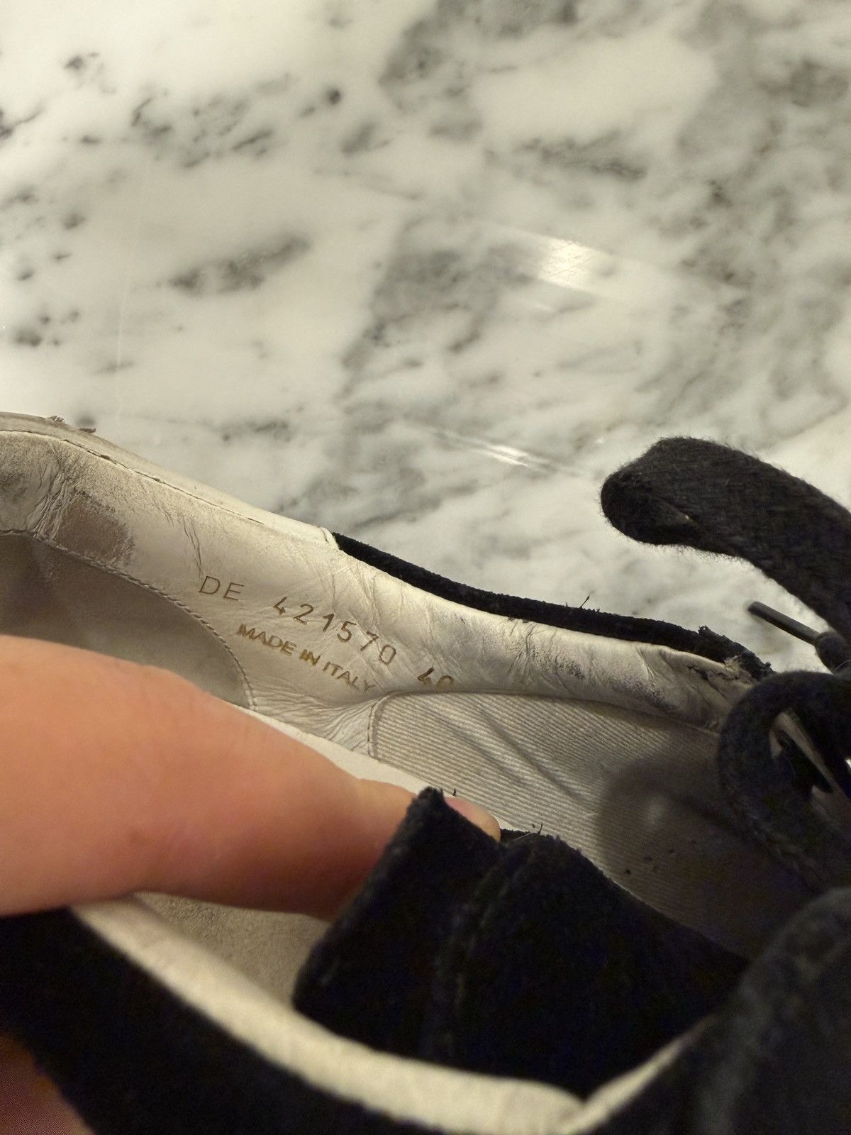 Saint Laurent Paris Saint Laurent Velvet Court Sneakers Size 40 Size US 7 / EU 40 - 6 Thumbnail