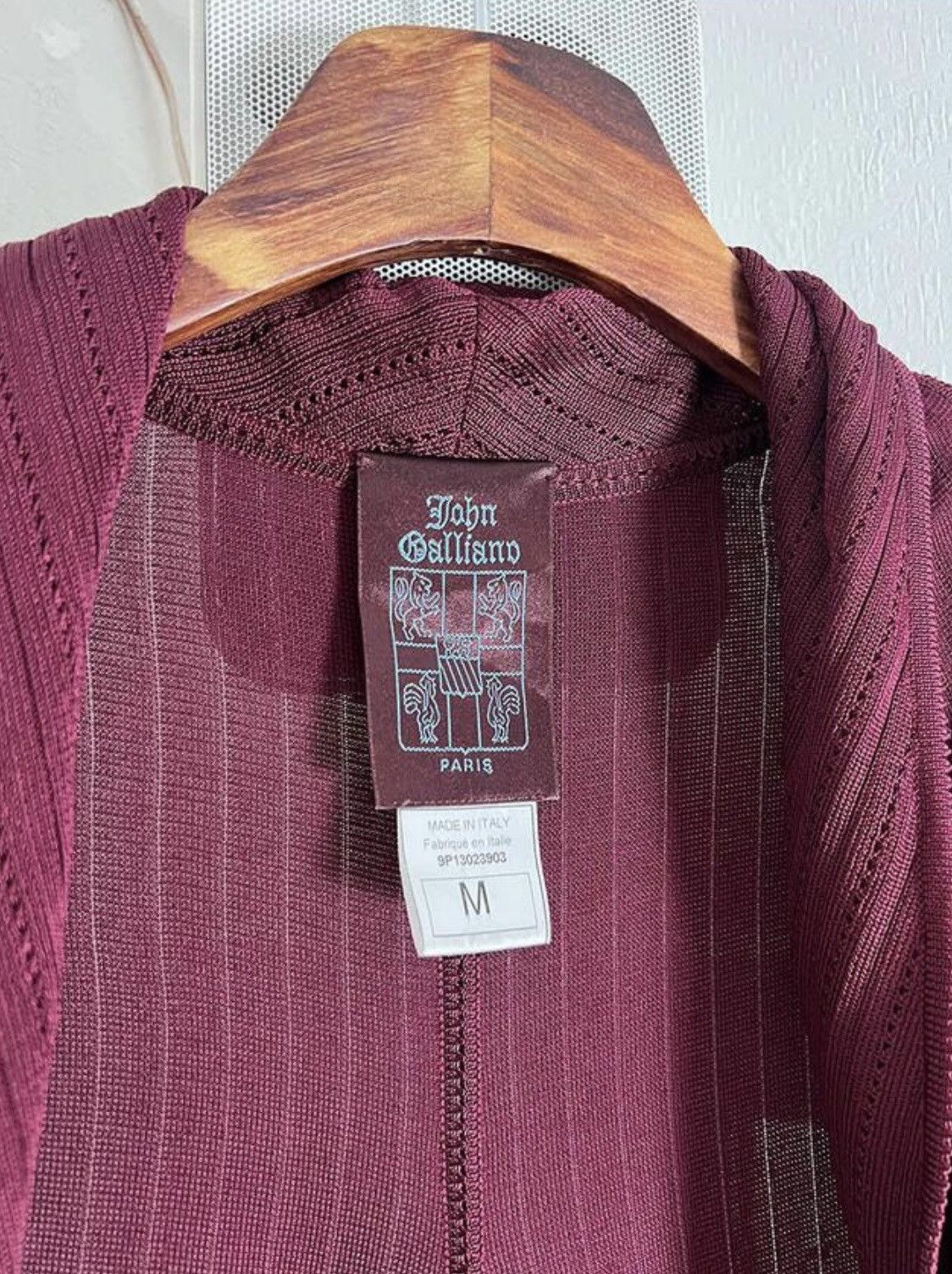John Galliano John Galliano 1999 spring cardigan Size US M / EU 48-50 / 2 - 4 Thumbnail