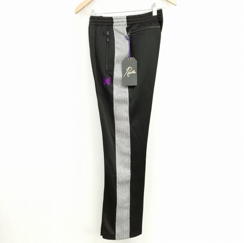 Needles Sweat Pants Logo Zip Pocket Narrow Track Black Size US 36 / EU 52 - 1 Thumbnail