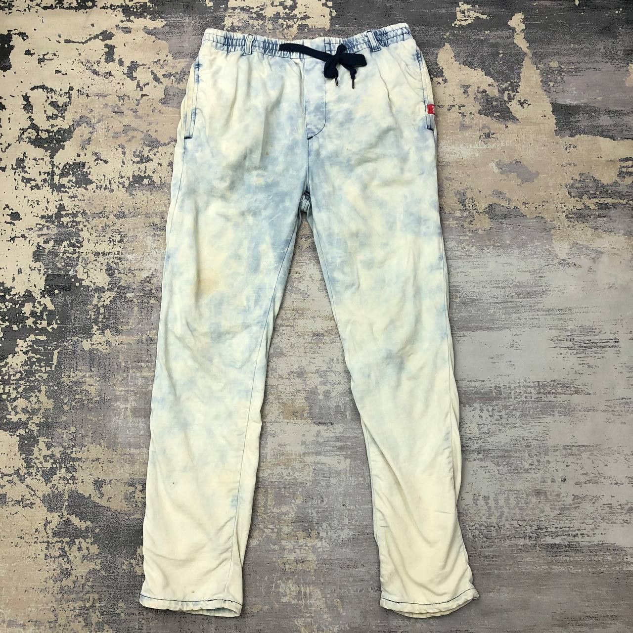 Edwin P268 EDWIN ACID WASH SKINNY PANTS Size US 32 / EU 48 - 1 Thumbnail