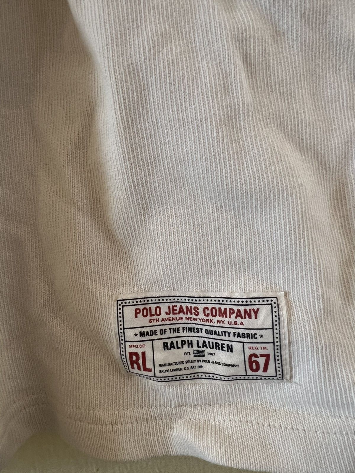 Polo Ralph Lauren × Vintage Vintage Polo Jeans Co. Long Sleeve Sweater - Embroidered"67” Size US XL / EU 56 / 4 - 6 Thumbnail