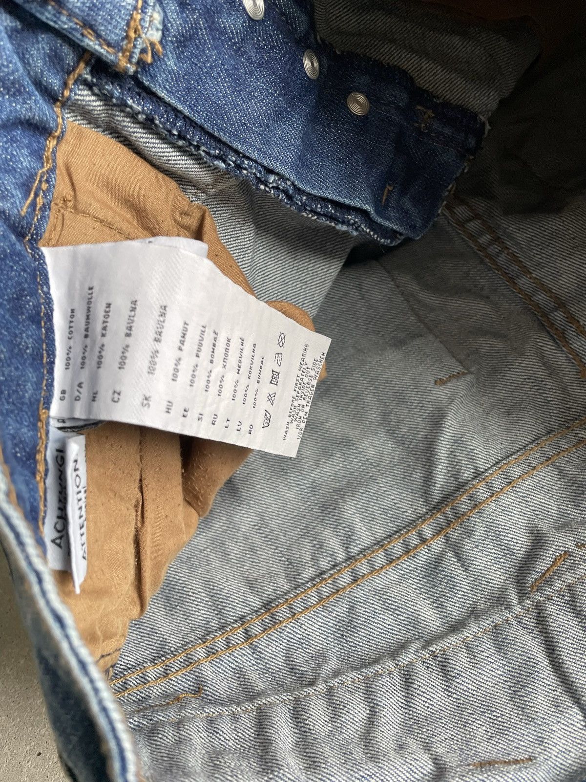 Japanese Brand × Vintage Vintage Southern jeans distressed denim baggy Size US 32 / EU 48 - 11 Thumbnail