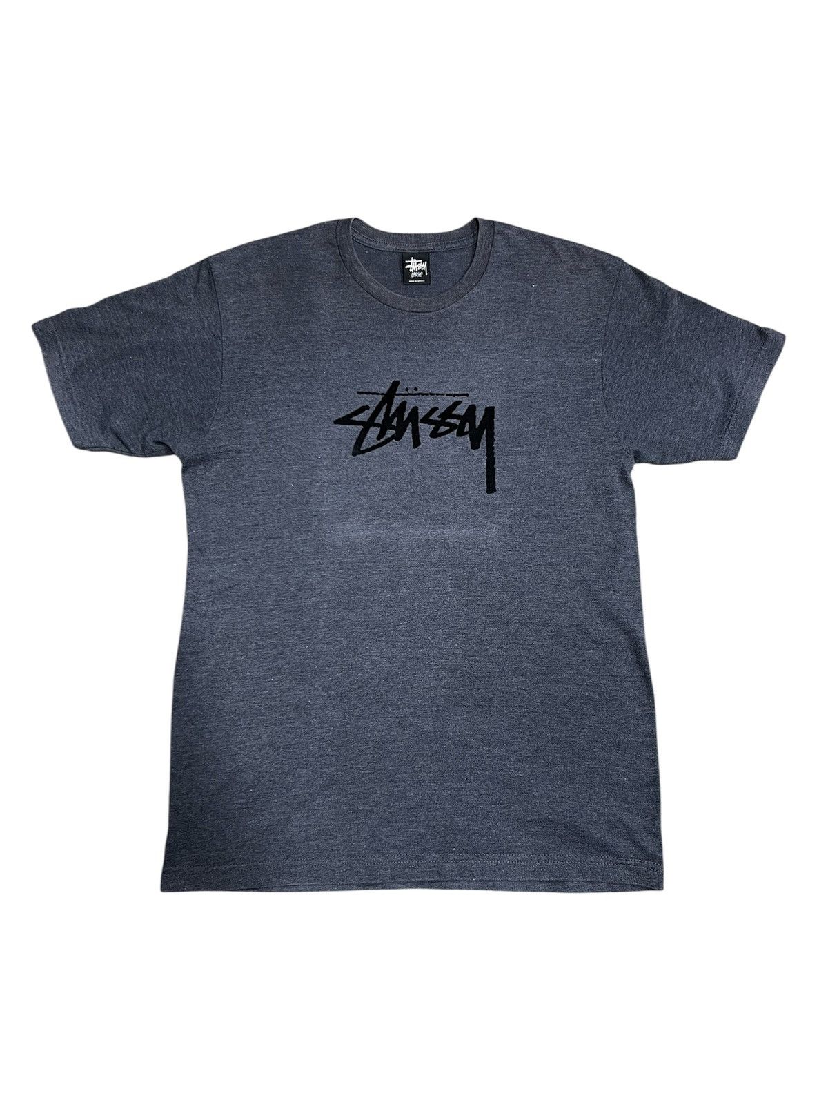 Stussy Stussy Logo T-Shirt Grey Size US L / EU 52-54 / 3 - 1 Thumbnail