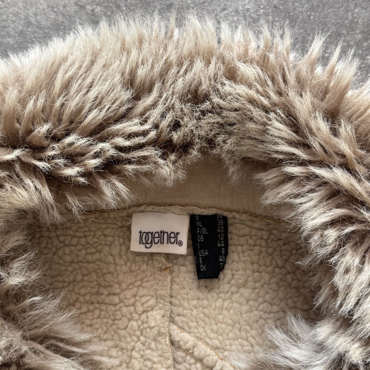 Hysteric Glamour Y2K Boho Shearling Style Faux Fur Coat Jacket Size M / US 6-8 / IT 42-44 - 11 Thumbnail