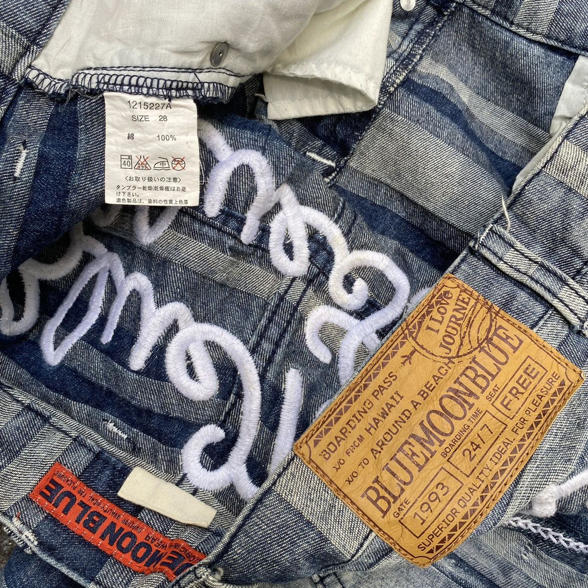 Hysteric Glamour Blue Moon Blue Jeans Embroidered Hagi Denim Hysteric Styled Size 28" / US 6 / IT 42 - 6 Thumbnail