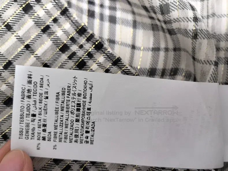 Saint Laurent Paris Saint Laurent Paris Striped Flounce Shirt Size XS / US 0-2 / IT 36-38 - 6 Thumbnail