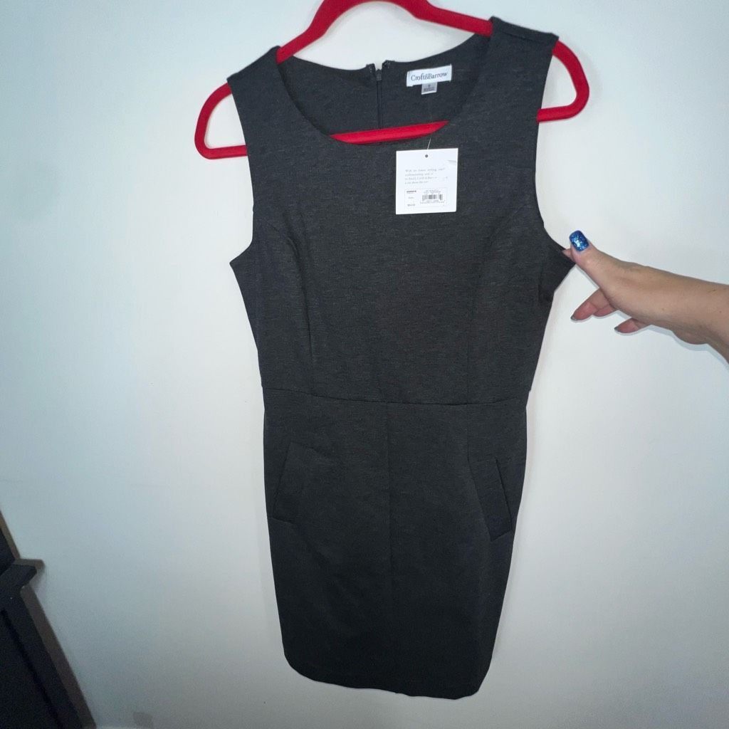 Croft & Barrow Croft & Barrow Sleeveless Tapered Dress with Pockets Size S / US 4 / IT 40 - 7 Thumbnail