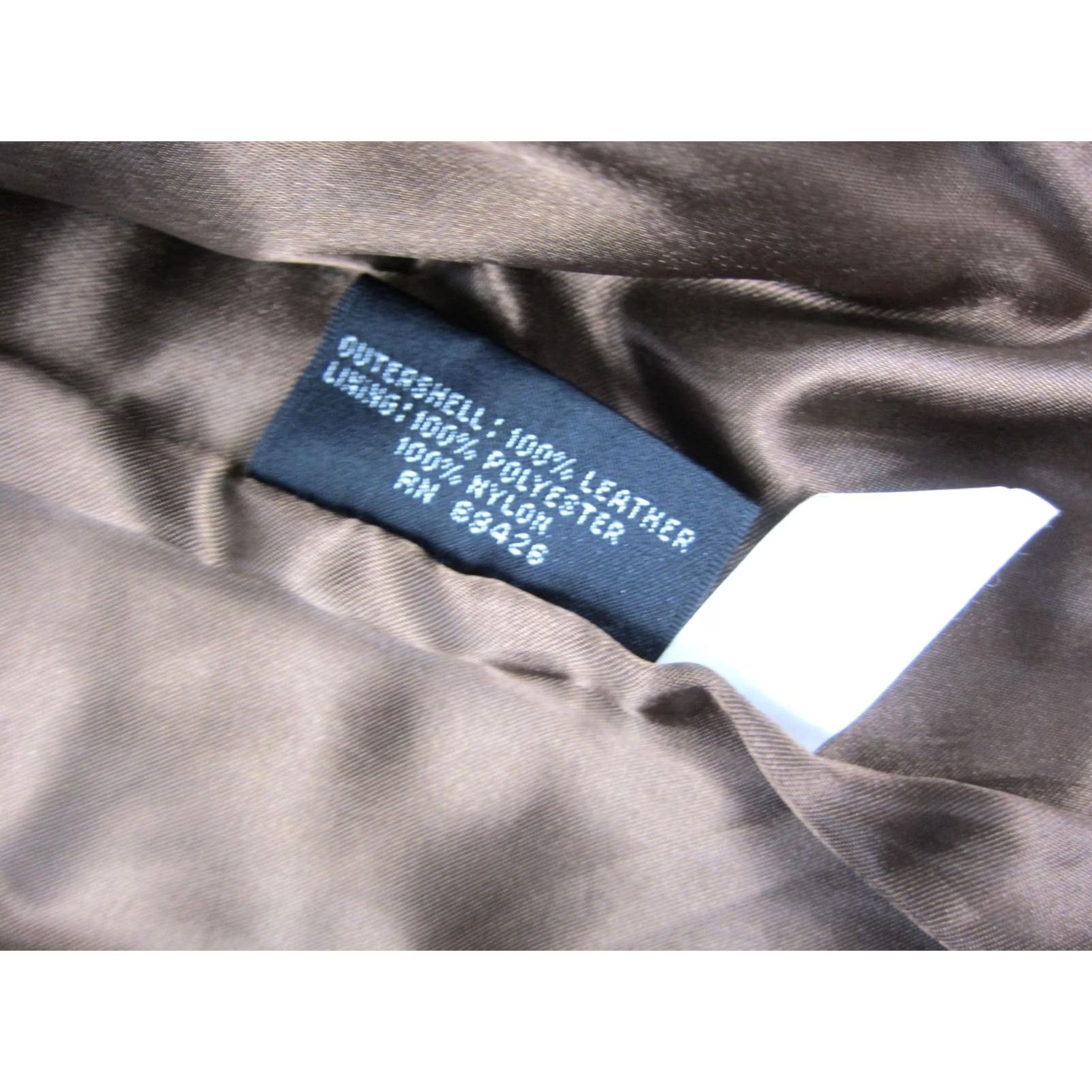 Vintage VINTAGE Wilsons Leather Jacket Womens Small Brown Pelle Studio Full Zip 90s Style Basic Jacket 90s Womens Black? Size S / US 4 / IT 40 - 5 Thumbnail