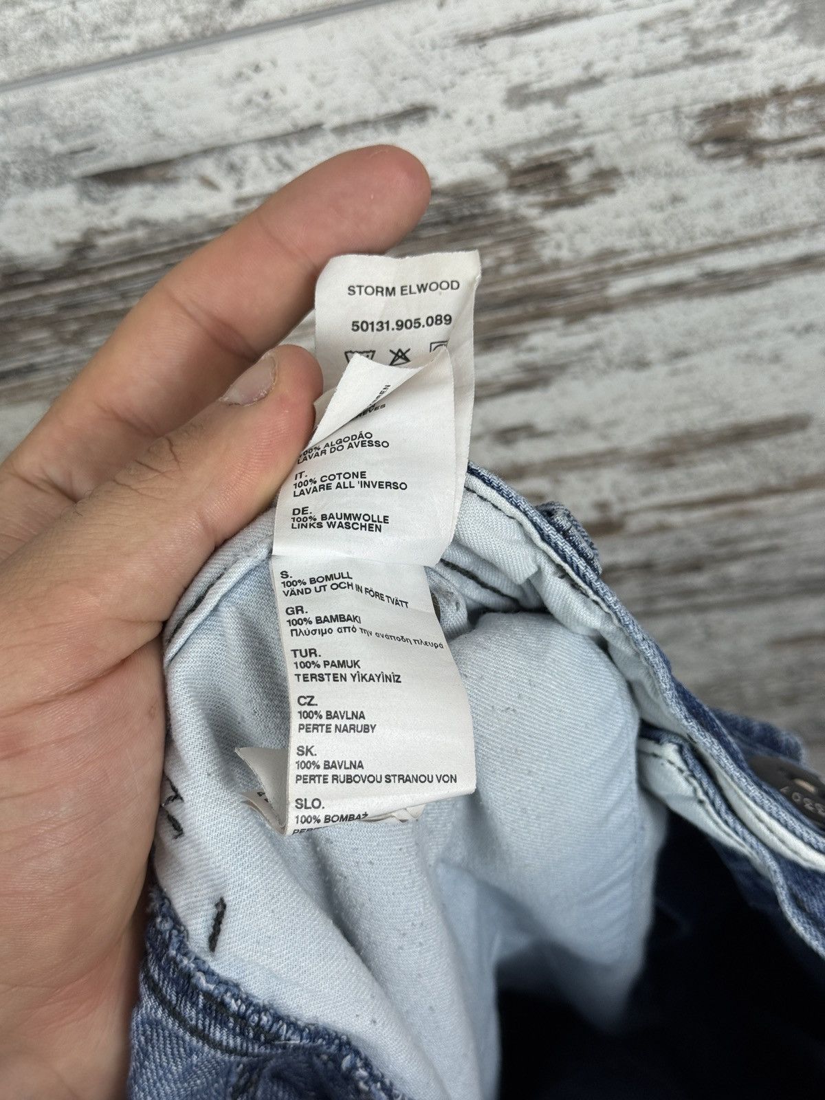 G-Star Mens jeans G Star Raw Denim Y2k Size 32 Color Blue Size US 32 / EU 48 - 19 Thumbnail