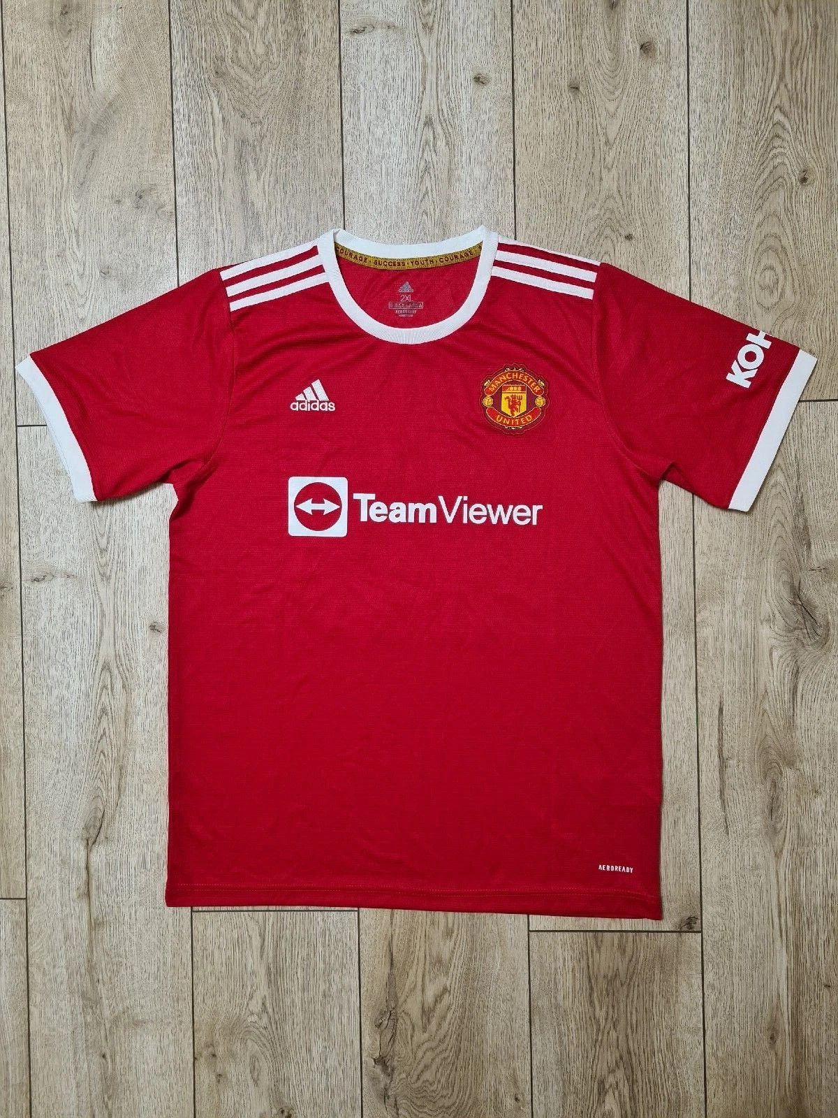 All Sport MANCHESTER UNITED 2021 2022 HOME FERNANDES FOOTBALL SOCCER Size US XXL / EU 58 / 5 - 2 Thumbnail