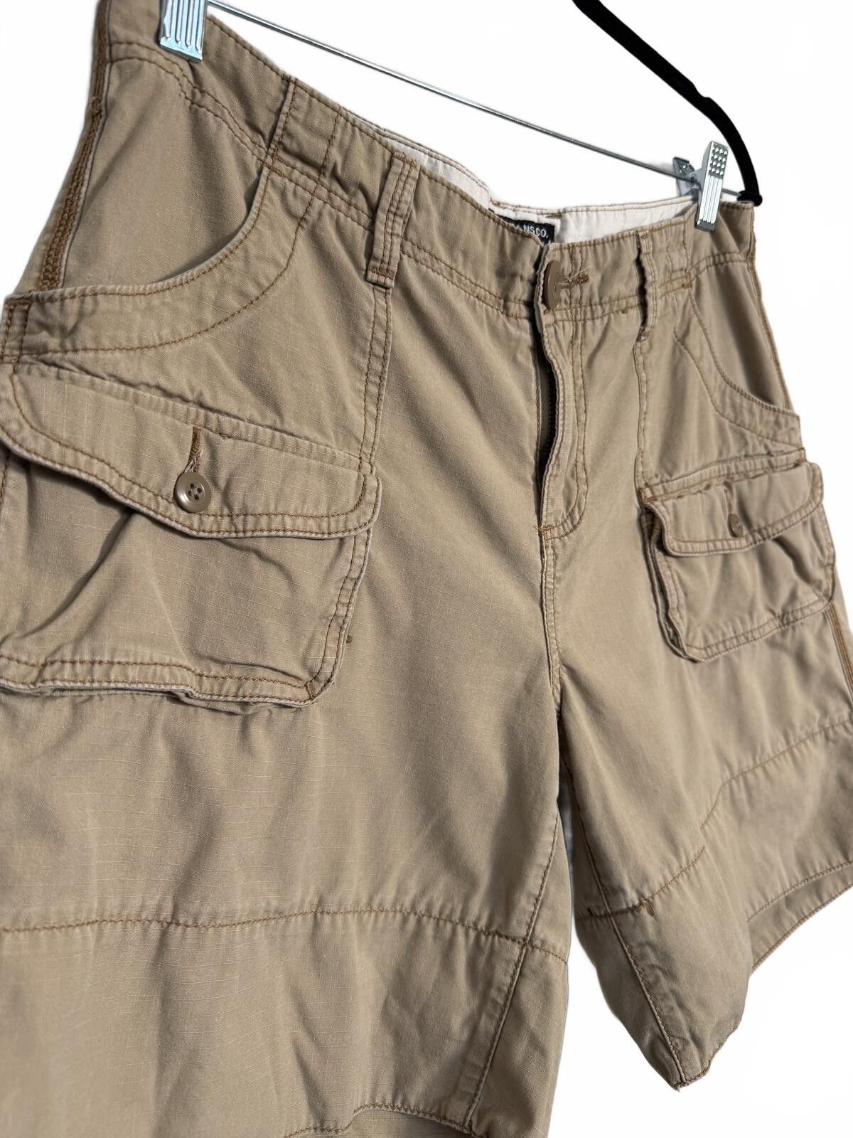 Other Polo Jeans Co. Ralph Lauren Khaki Cargo Shorts Size 10 Size 32" / US 10 / IT 46 - 2 Thumbnail