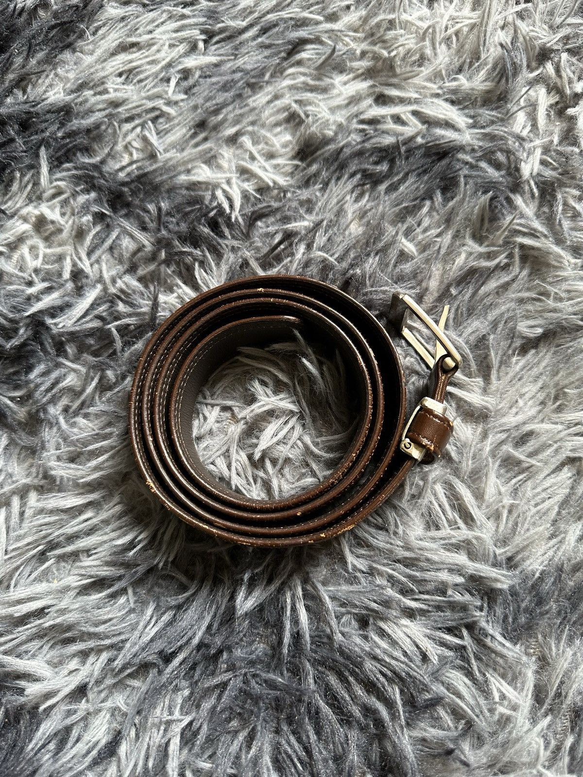 Valentino 🔥 Vtg Heat🔥 90's Valentino Garavani leather belt Size ONE SIZE - 6 Thumbnail