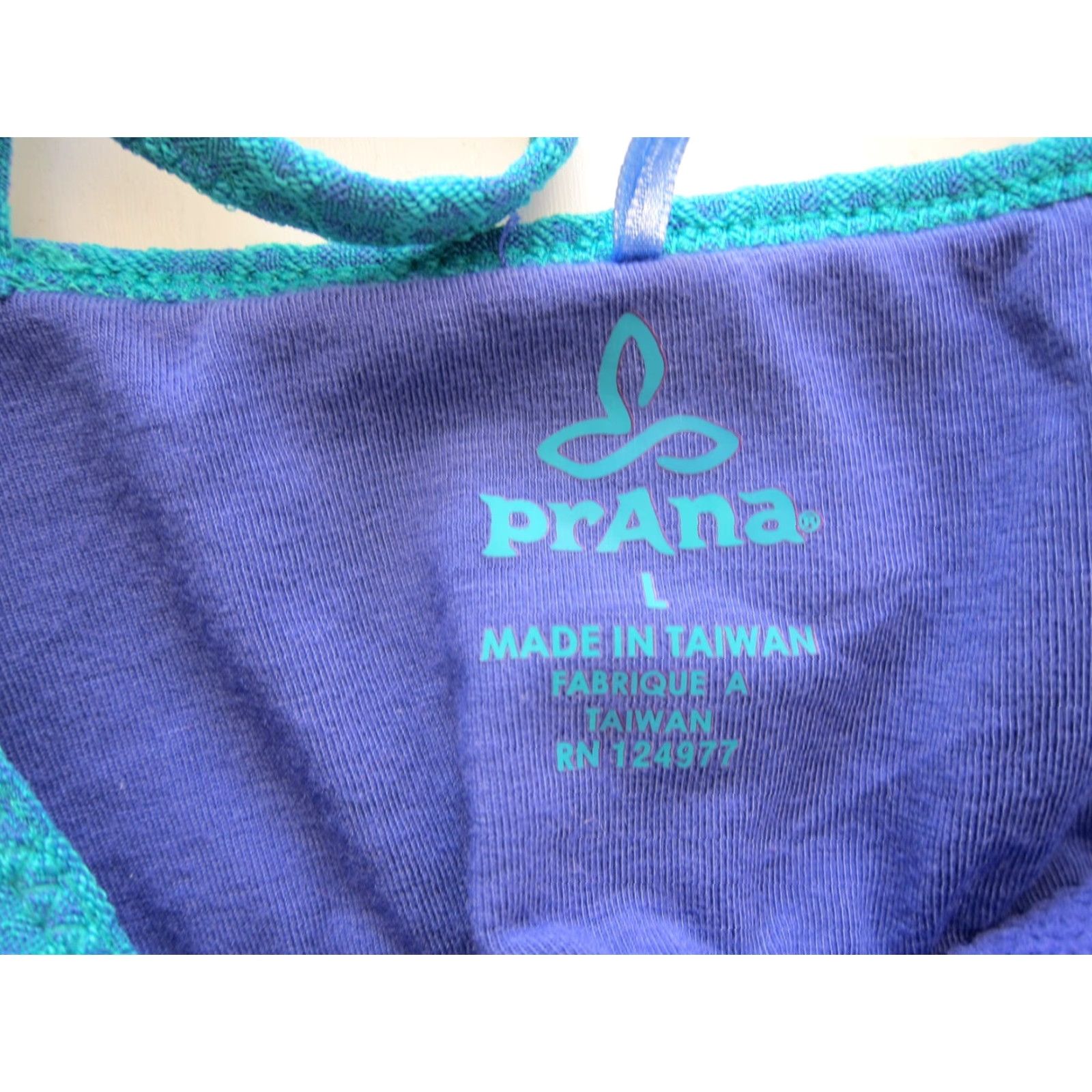Prana prAna Purple Stretch Tank Dress Large Slip Dress Built In Bra Active Empire Midi Dress Women Size L / US 10 / IT 46 - 5 Thumbnail