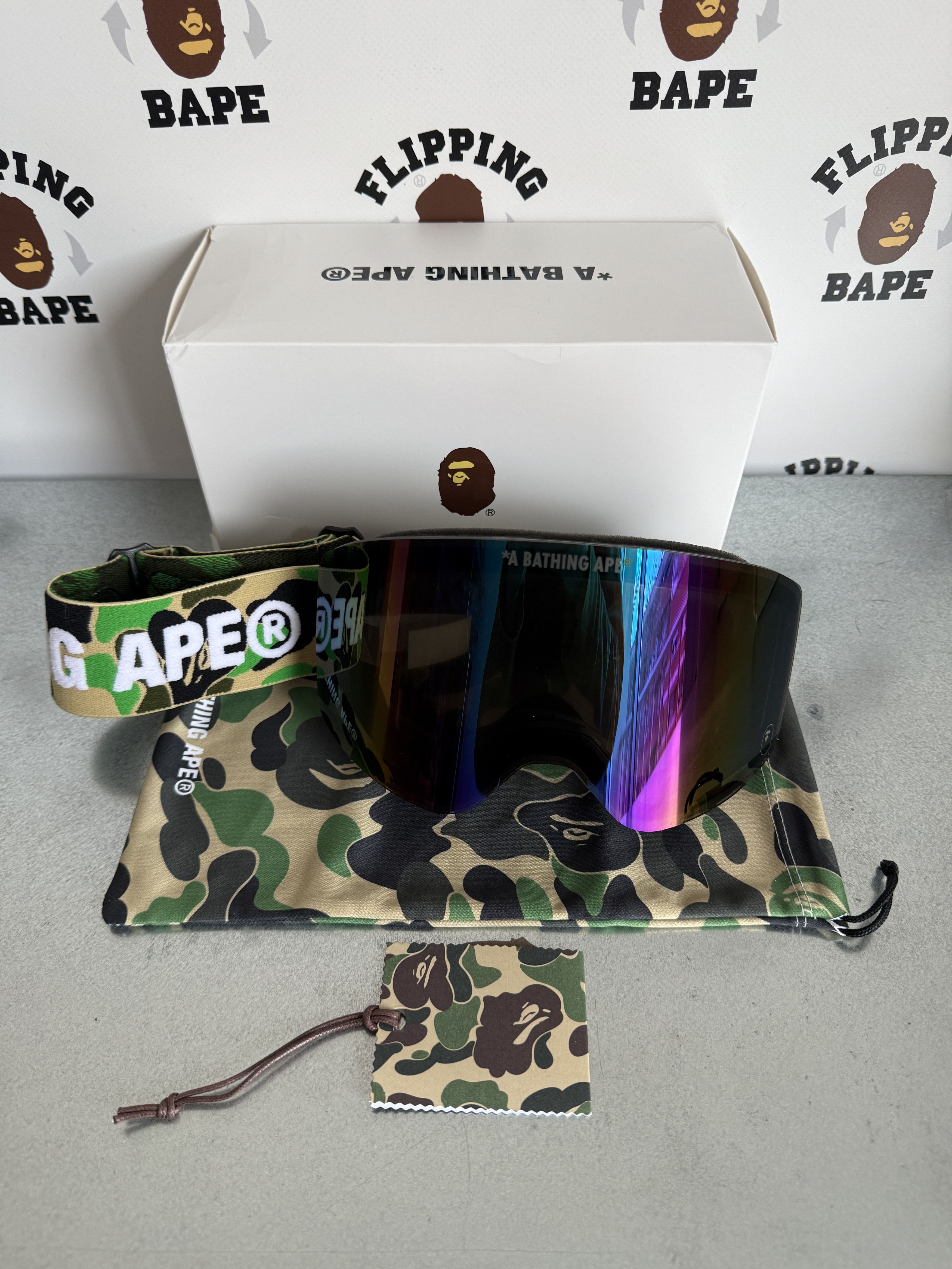 Bape BAPE SNOW GOGGLE BG12006 Size ONE SIZE - 1 Thumbnail