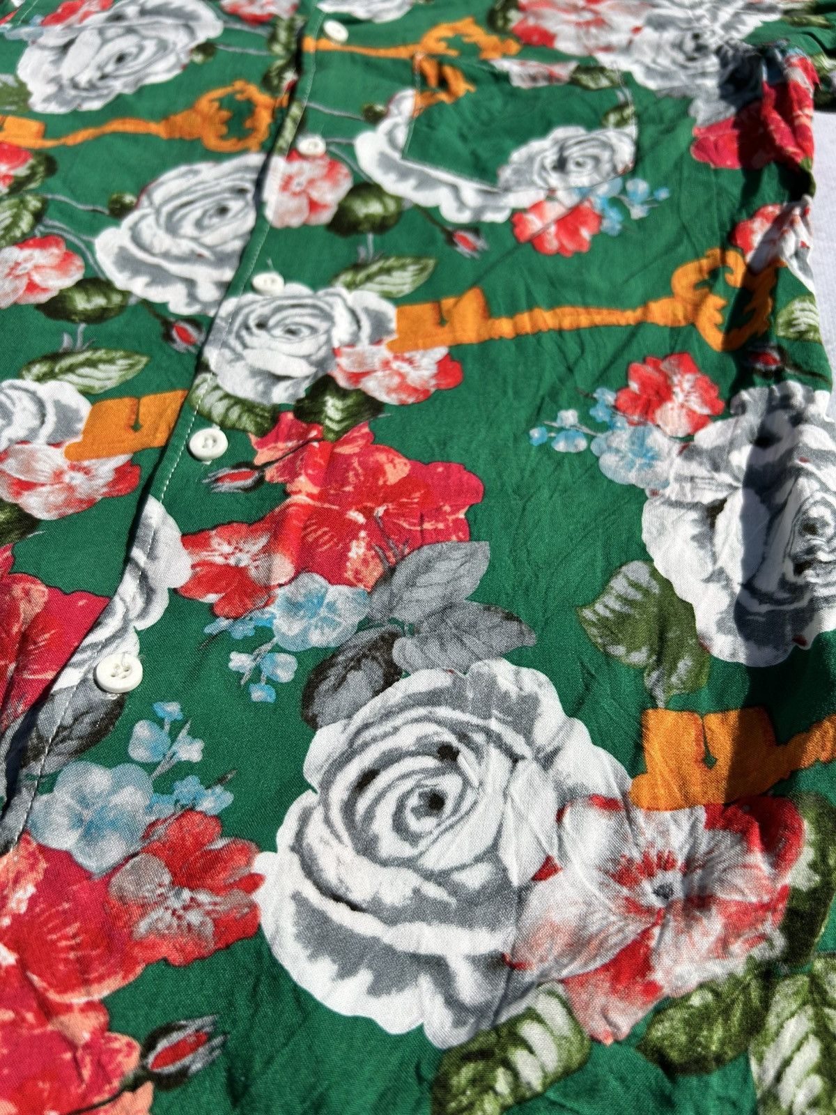 Other Maison Noir Festival Short Sleeve Shirt Floral Size S Size US S / EU 44-46 / 1 - 6 Thumbnail