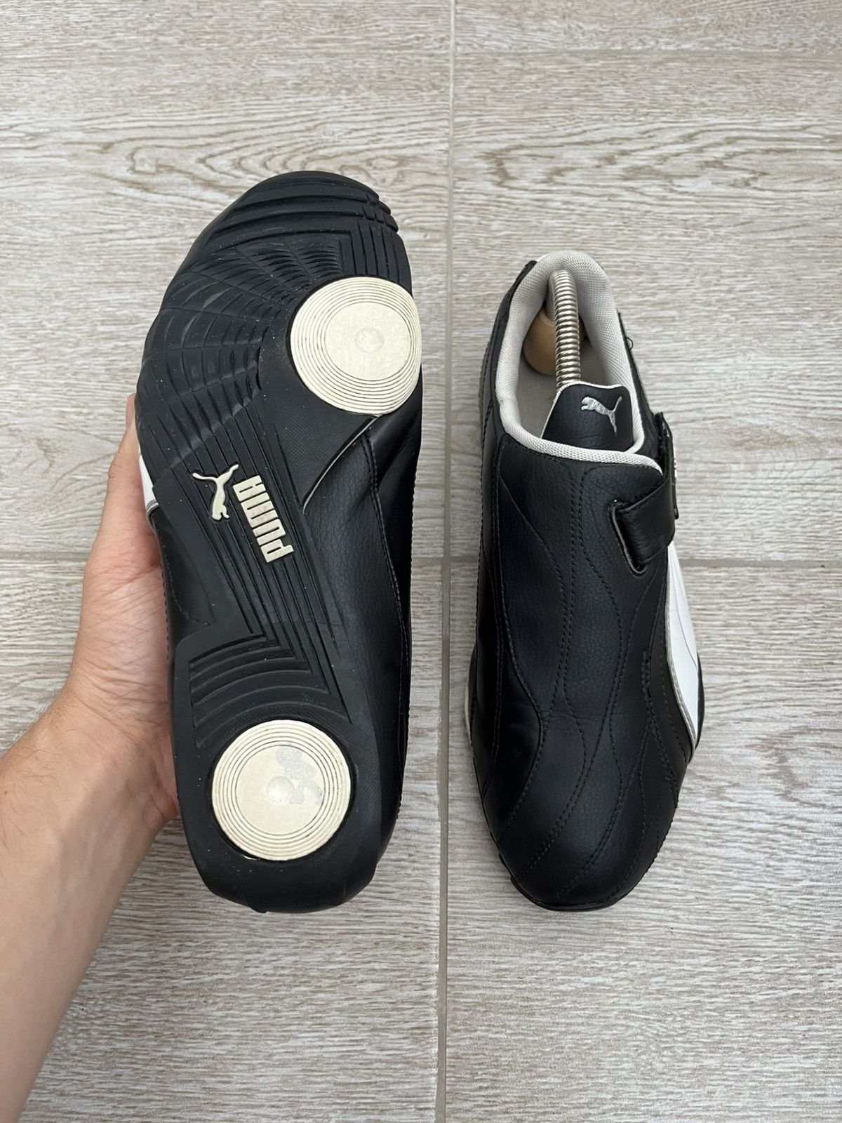 Puma VINTAGE PUMA SLIP-ON MIHARA YASUHIRO STYLE LEATHER SNEAKERS Size US 8 / EU 41 - 9 Thumbnail