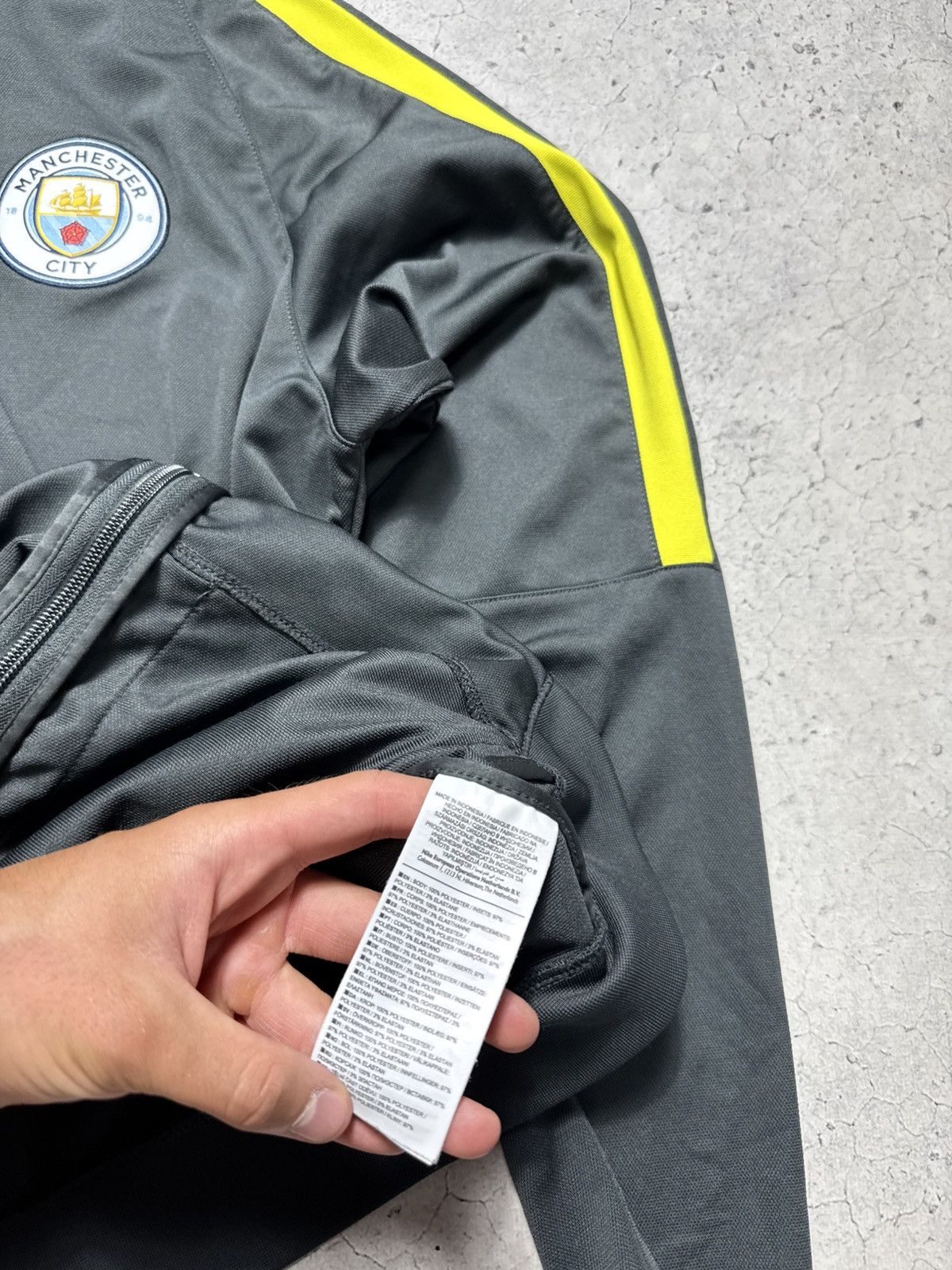 Nike Nike FC Manchester City Football Track Suit Jacket And Pants Size US XL / EU 56 / 4 - 7 Thumbnail