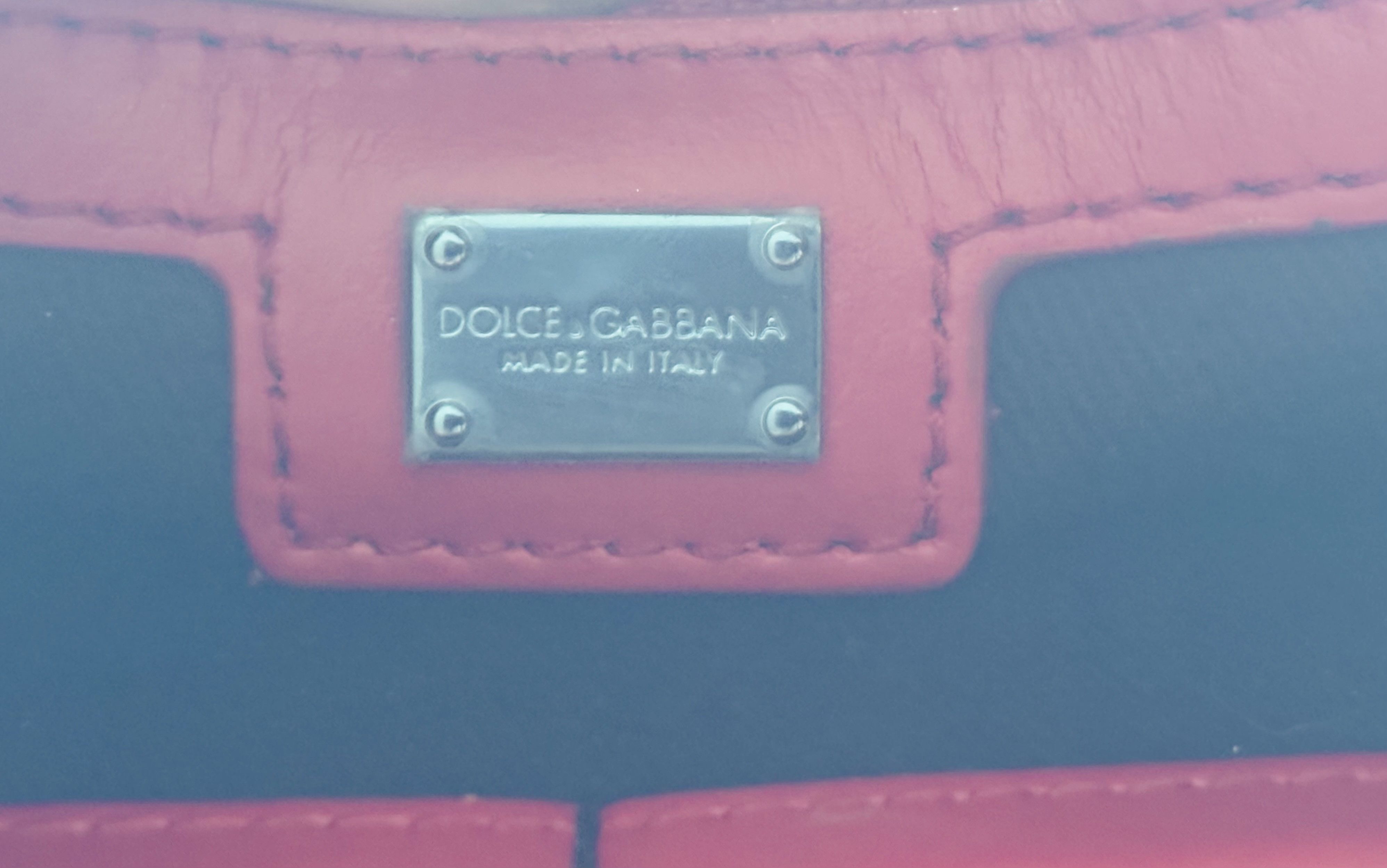 Dolce & Gabbana Dolce & Gabbana Logo Embossed Leather Tote Size ONE SIZE - 4 Thumbnail