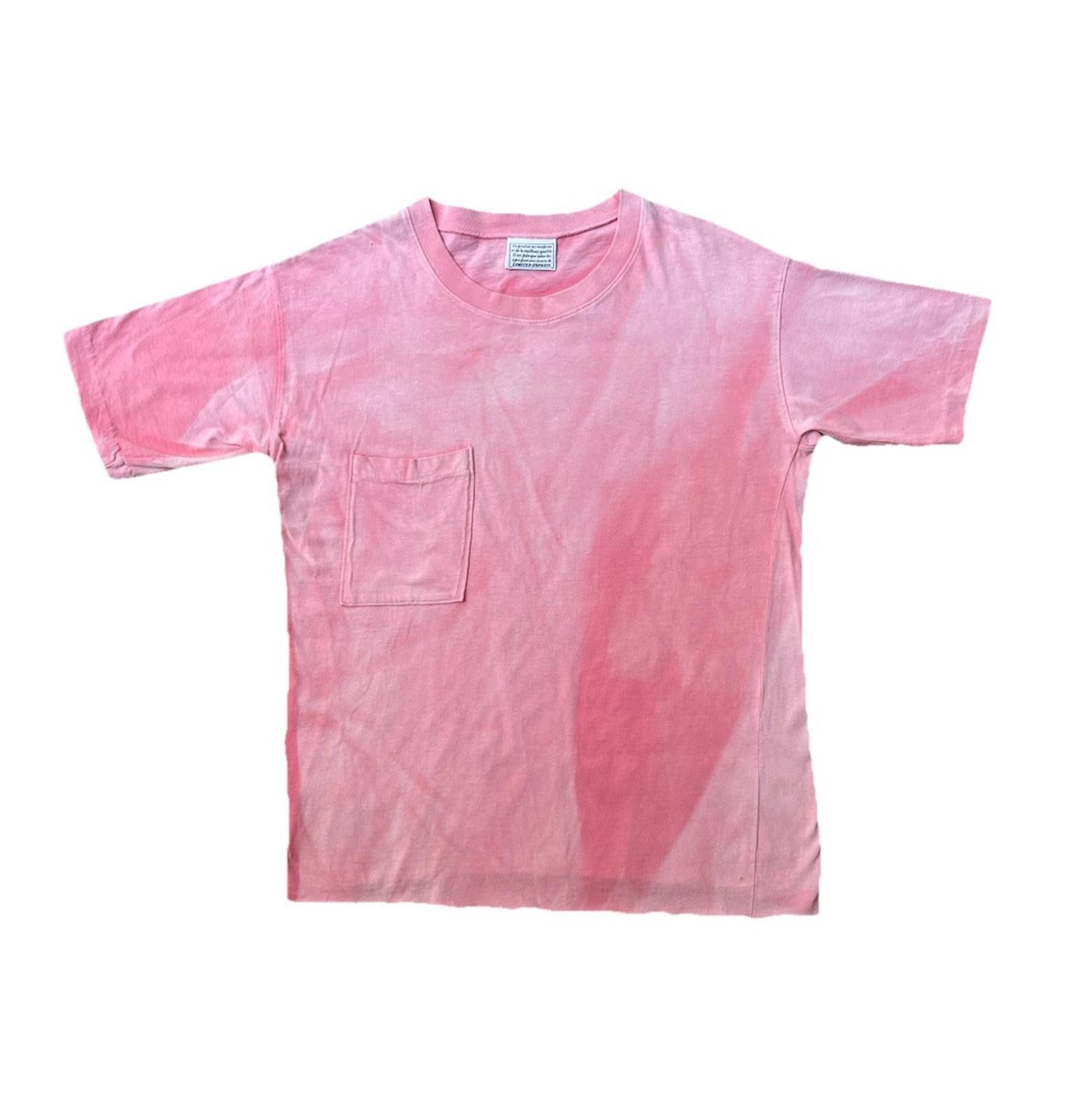 Vintage VTG 90s Limited Express Sunfaded Pocket Blank TShirt 22 x29” Size US S / EU 44-46 / 1 - 1 Thumbnail