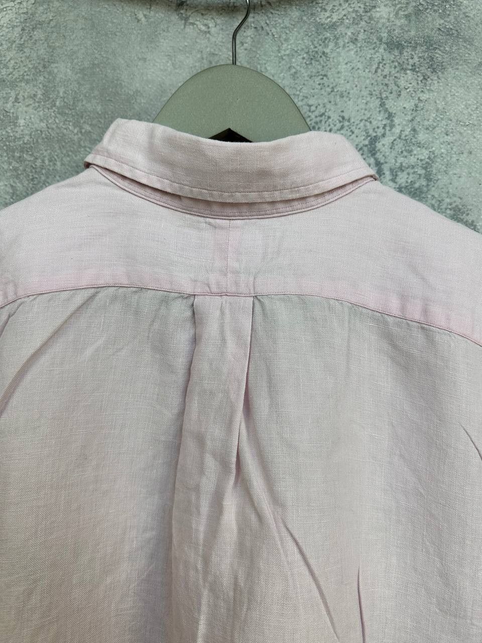 Ralph Lauren Ralph Lauren 100% Linen Vintage Button Up Shirt Pink SS Size US XXL / EU 58 / 5 - 9 Thumbnail