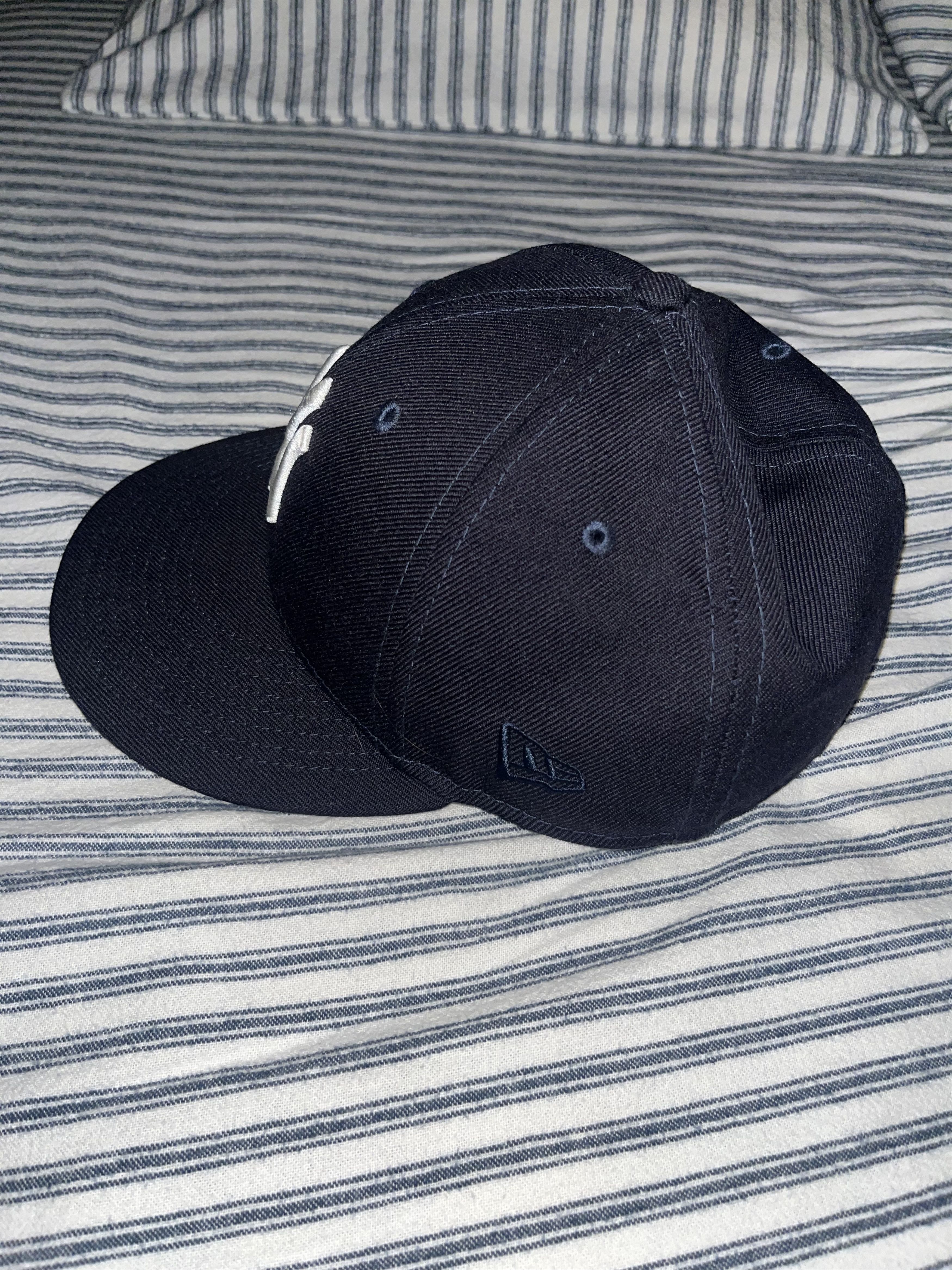 Aime Leon Dore × New Era Size 7 Aimé Leon Dore New York Yankees Navy Fitted Hat Size ONE SIZE - 3 Thumbnail