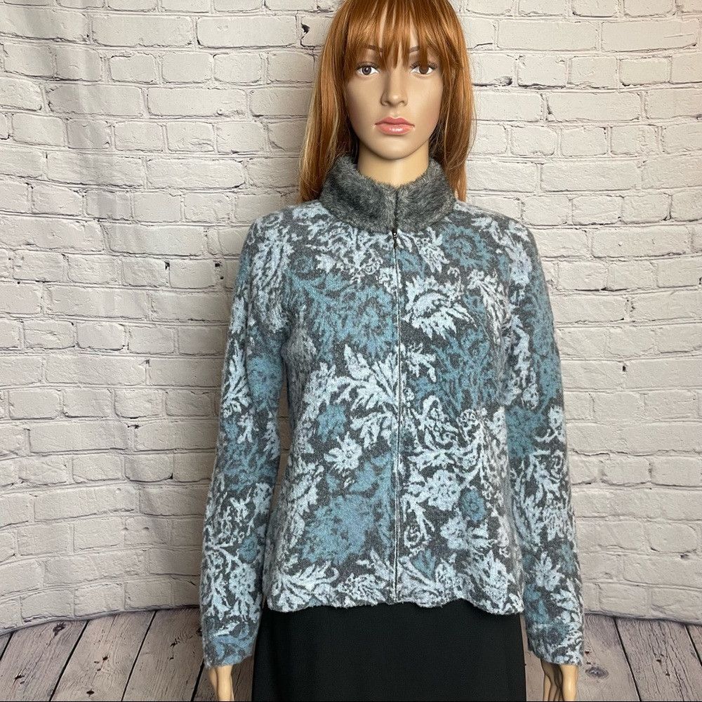 Other Sigrid Olsen Sport Cozy Print Sweater Size M Size M / US 6-8 / IT 42-44 - 1 Thumbnail