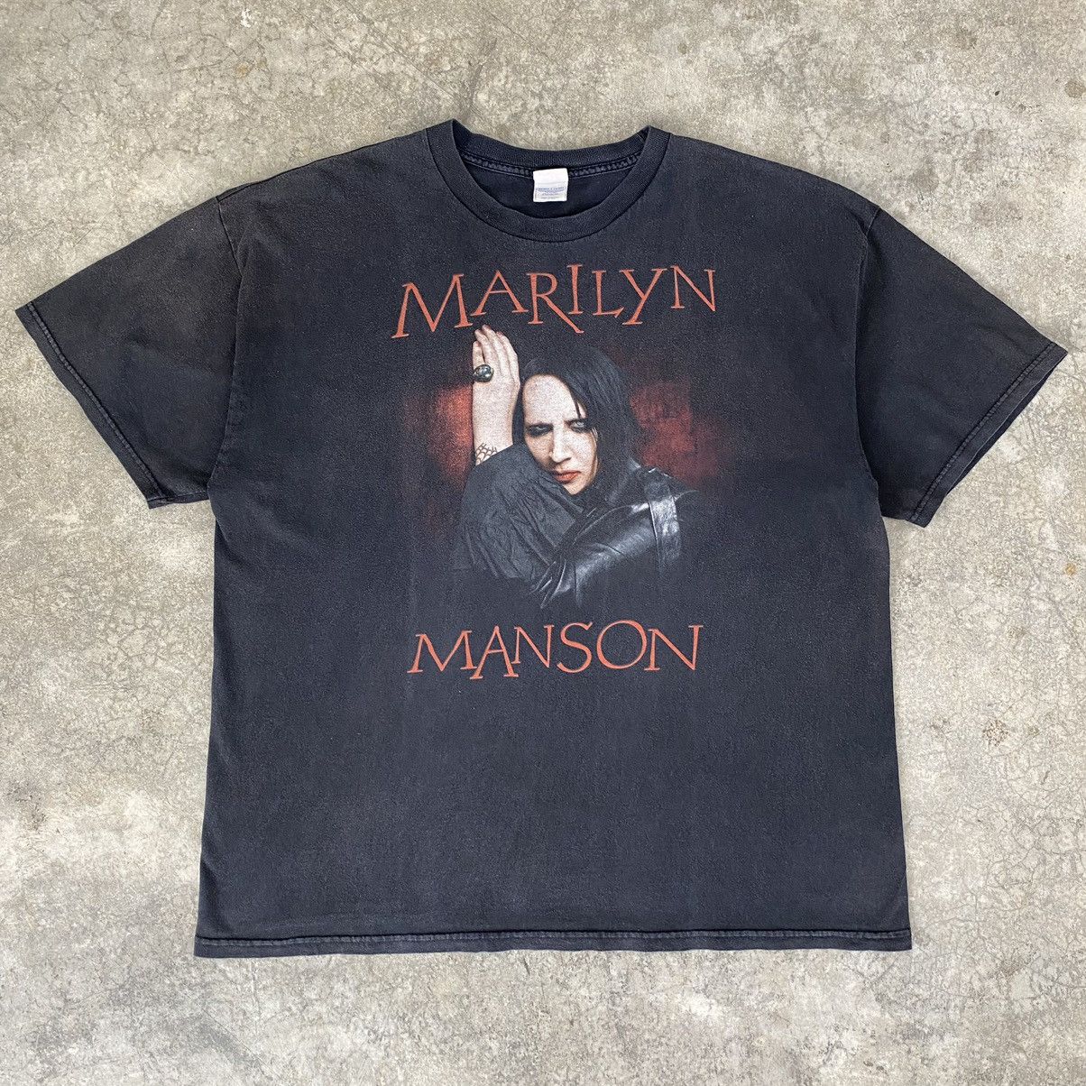 Band Tees VTG 2000s Marilyn Manson N. American Tour Double Sided Tee Size US XXL / EU 58 / 5 - 2 Thumbnail