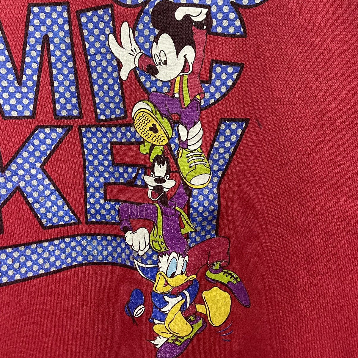 Disney × Vintage 🔥Vintage 90s Mickey Mouse Big Image Promo Disney Sweatshirts Size US L / EU 52-54 / 3 - 4 Thumbnail