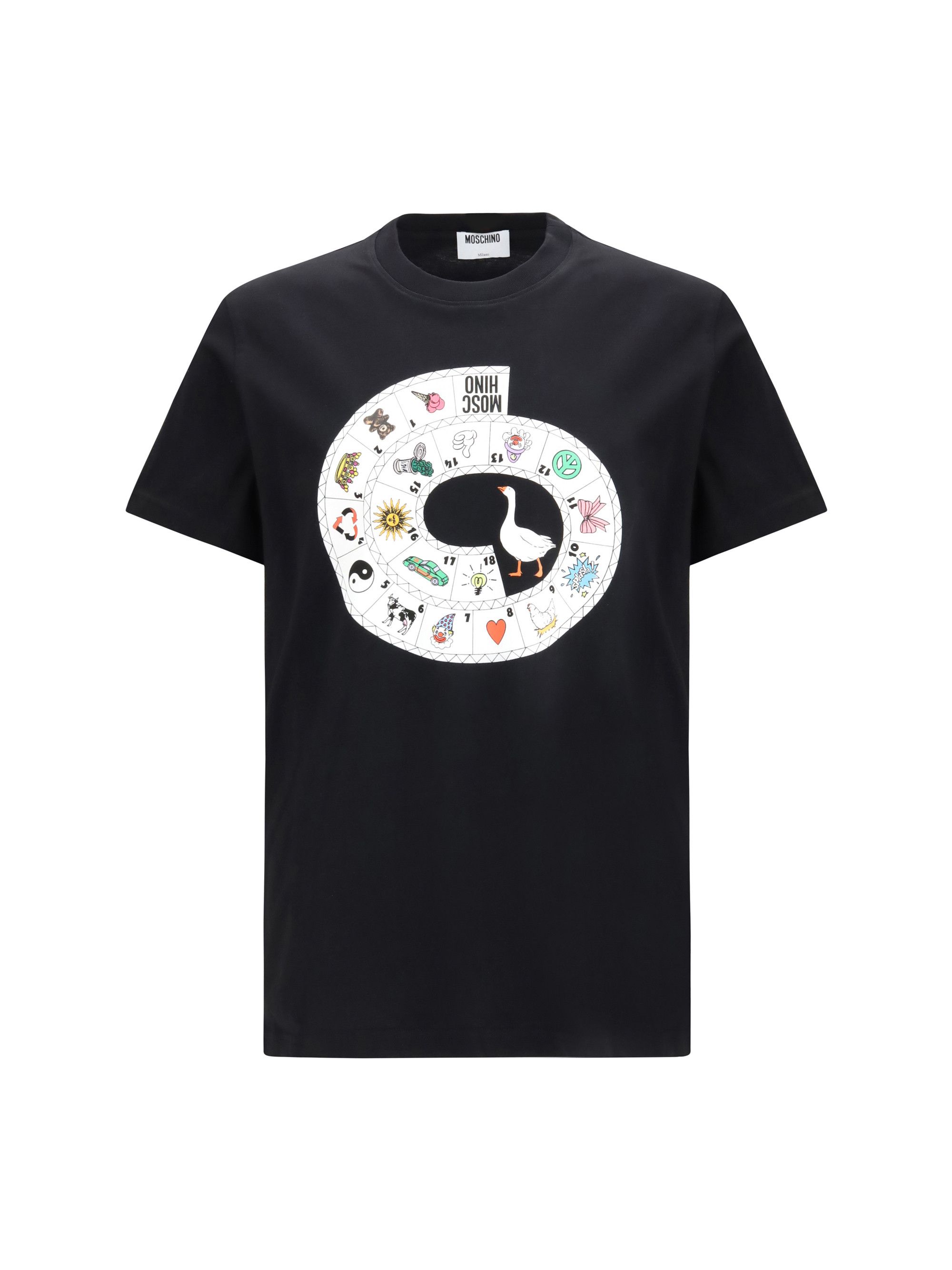 Moschino Organic cotton jersey T-shirt Size US S / EU 44-46 / 1 - 1 Thumbnail