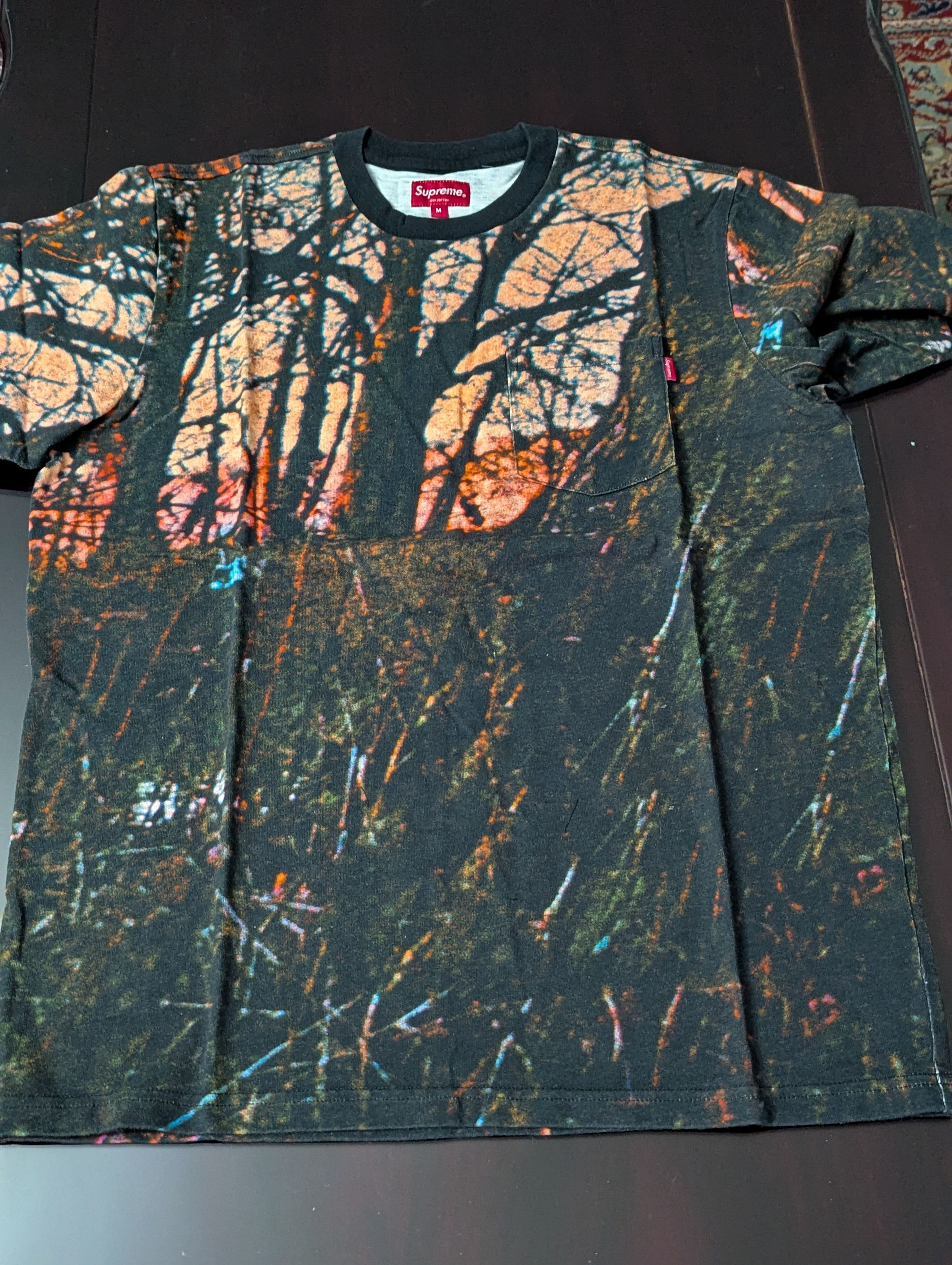 Supreme Supreme s/s Woods Pocket Tee Size US M / EU 48-50 / 2 - 2 Thumbnail